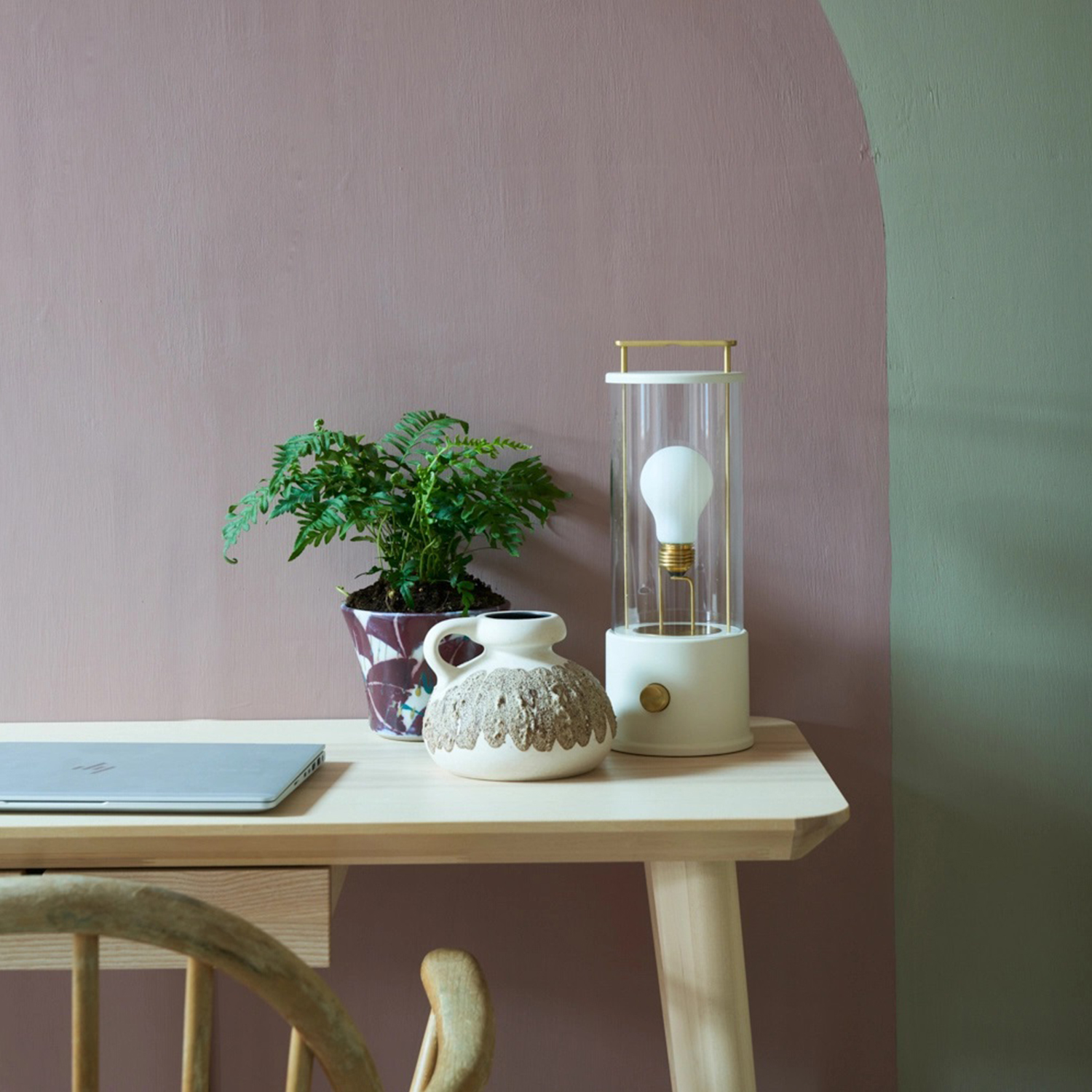 Muse Portable Lamp - Candlenut White (TL_CW)