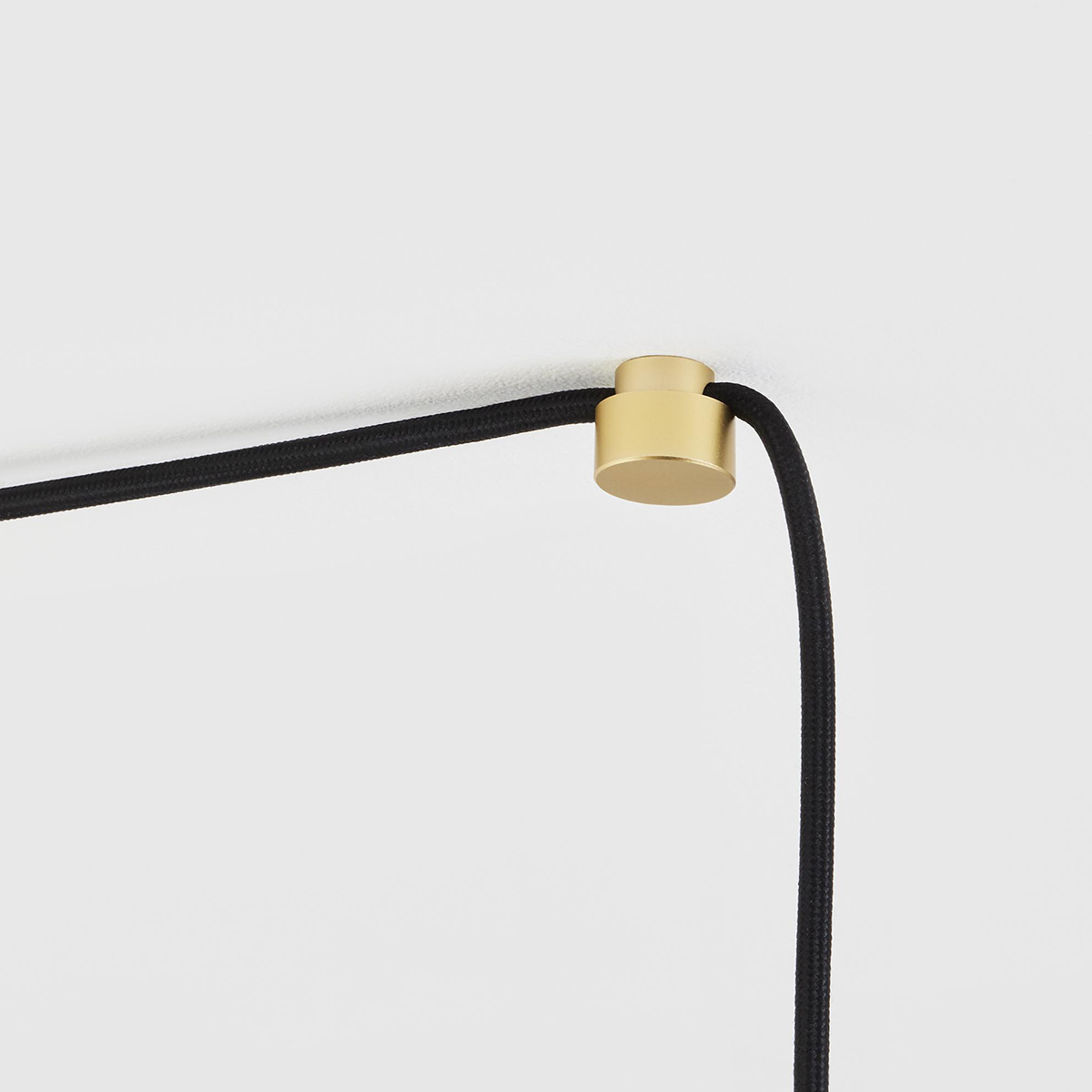 Frosted Plug-in Pendant - Brass (TL_BRAS) / Enno