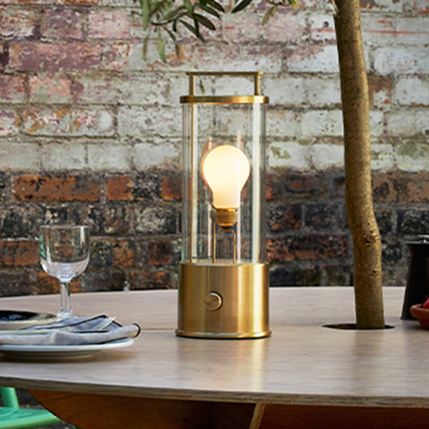 Muse Portable Lamp - Solid Brass (TL_BRAS)