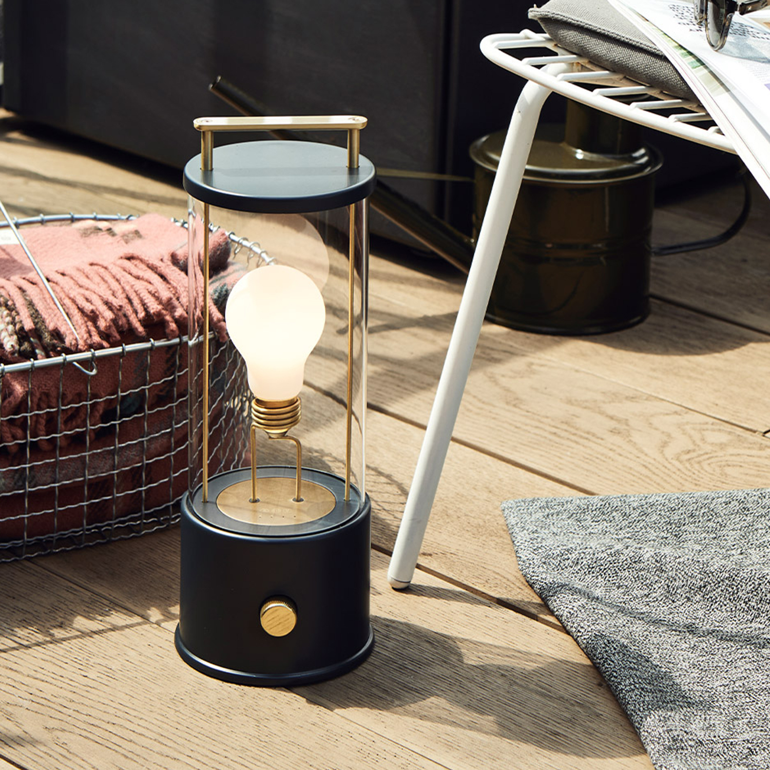 Muse Portable Lamp - Hackles Black (TL_HB)