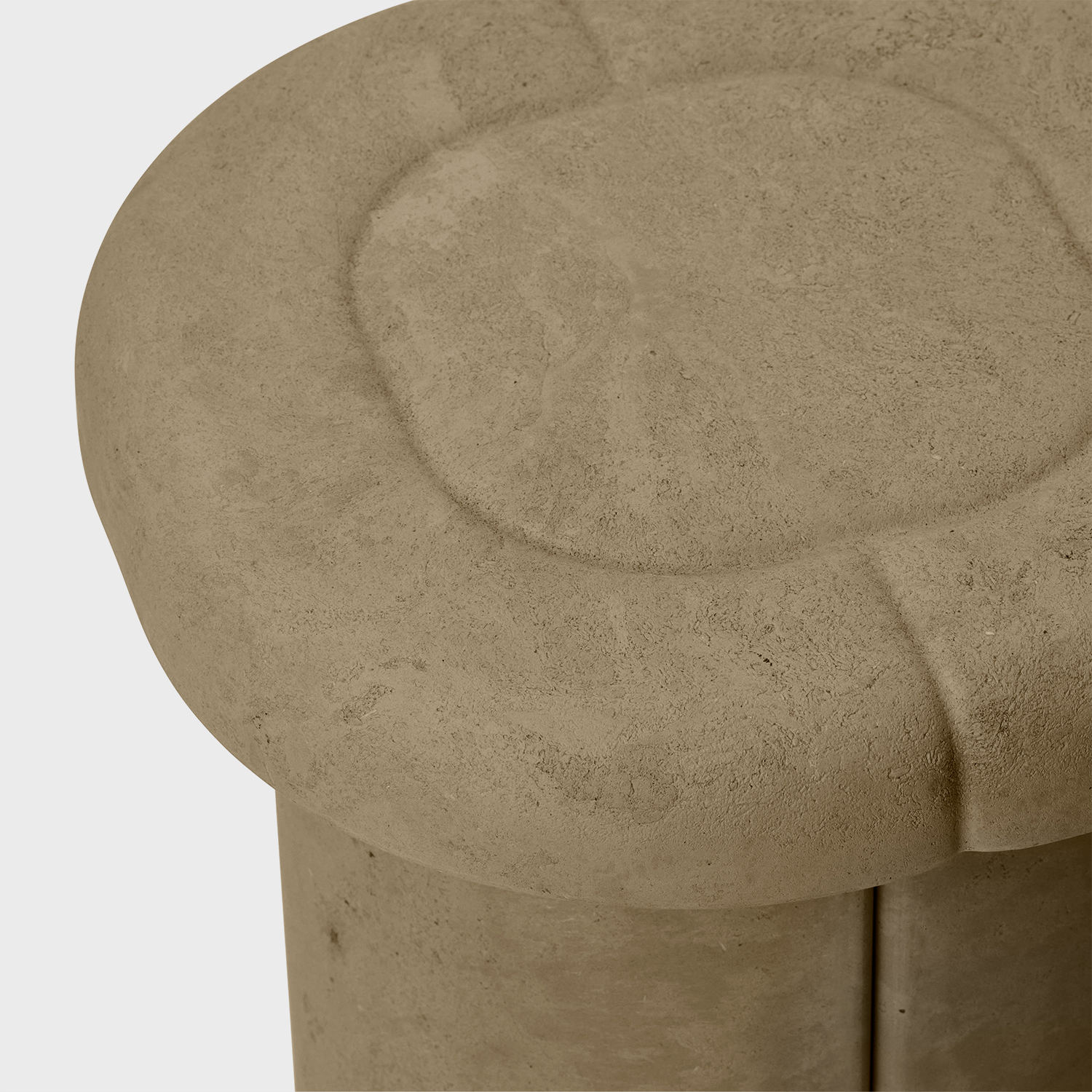 Alder Stool - Biodegradable Earth Grey (MWA_EG)