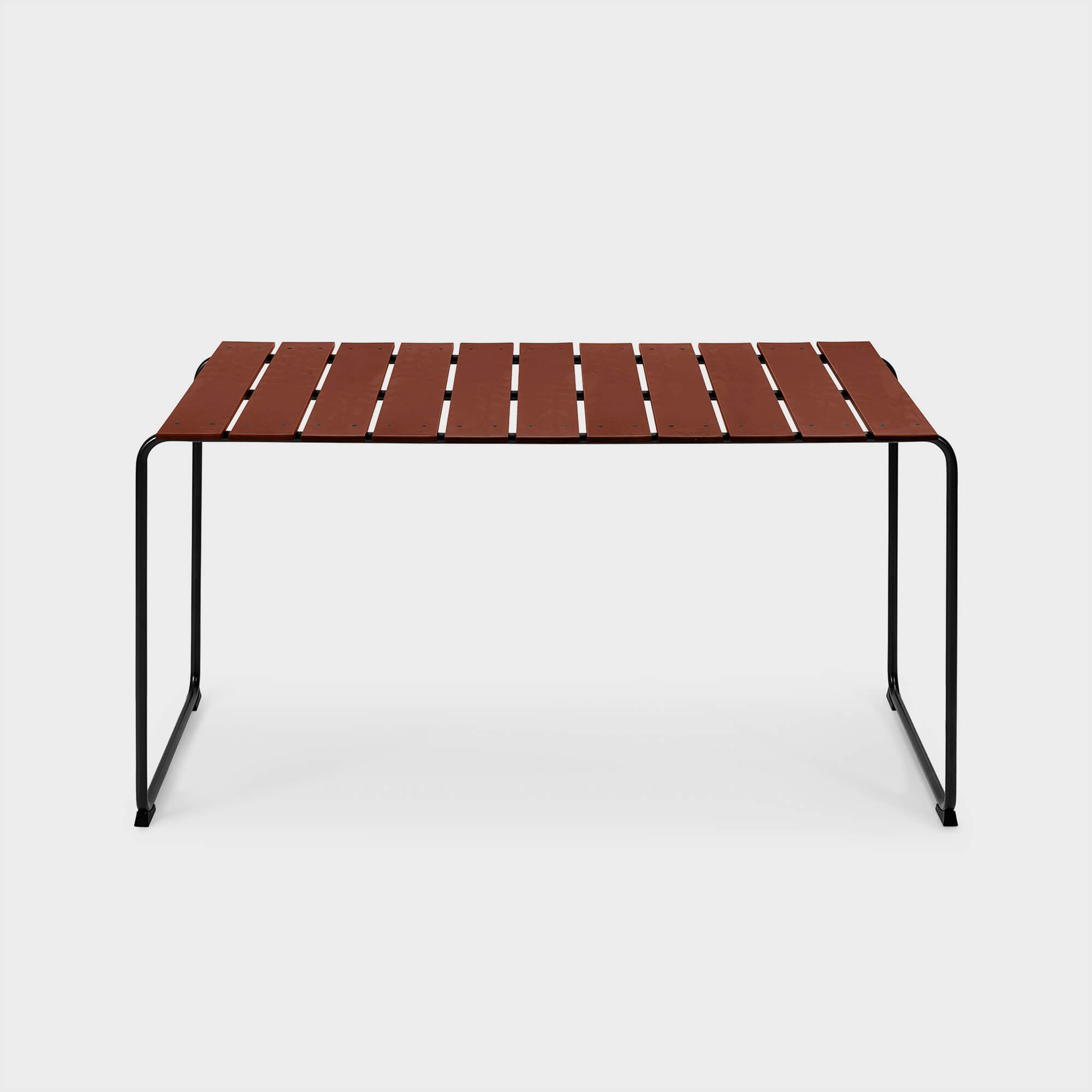 Ocean Outdoor Dining Table - Burnt Red (MO_BR) / 4-Person