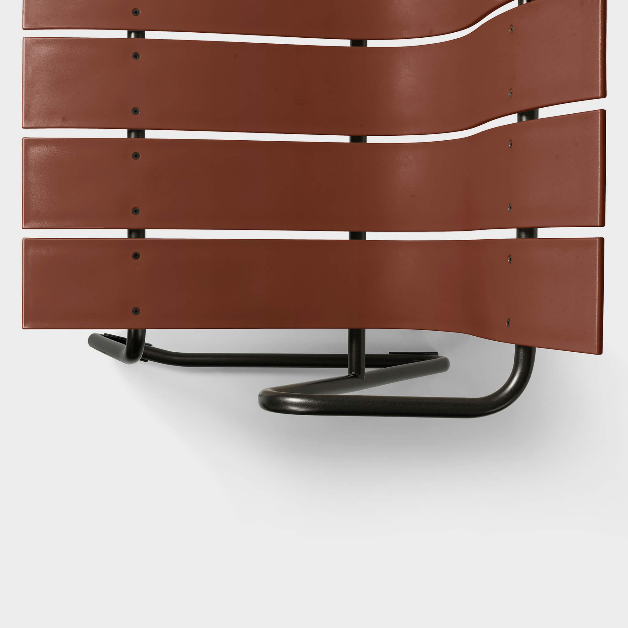 Ocean Outdoor Bench - Burnt Red (MO_BR)