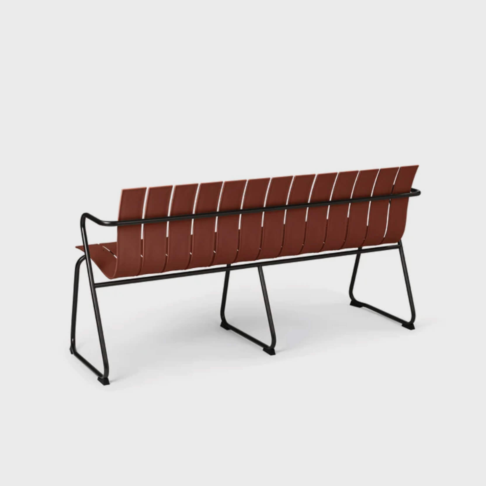 Ocean Outdoor Bench - Burnt Red (MO_BR)