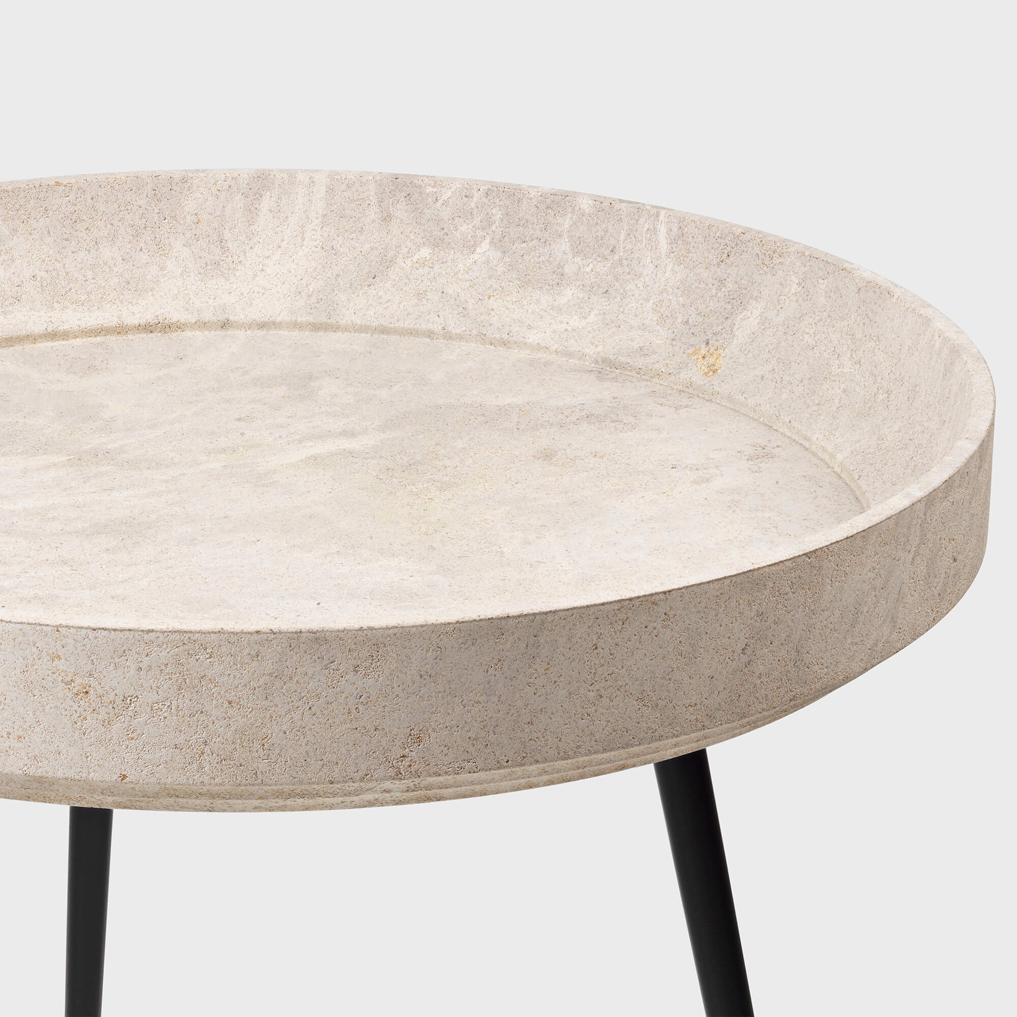 Eco Bowl Table - Wood Waste Grey (M_WWG)