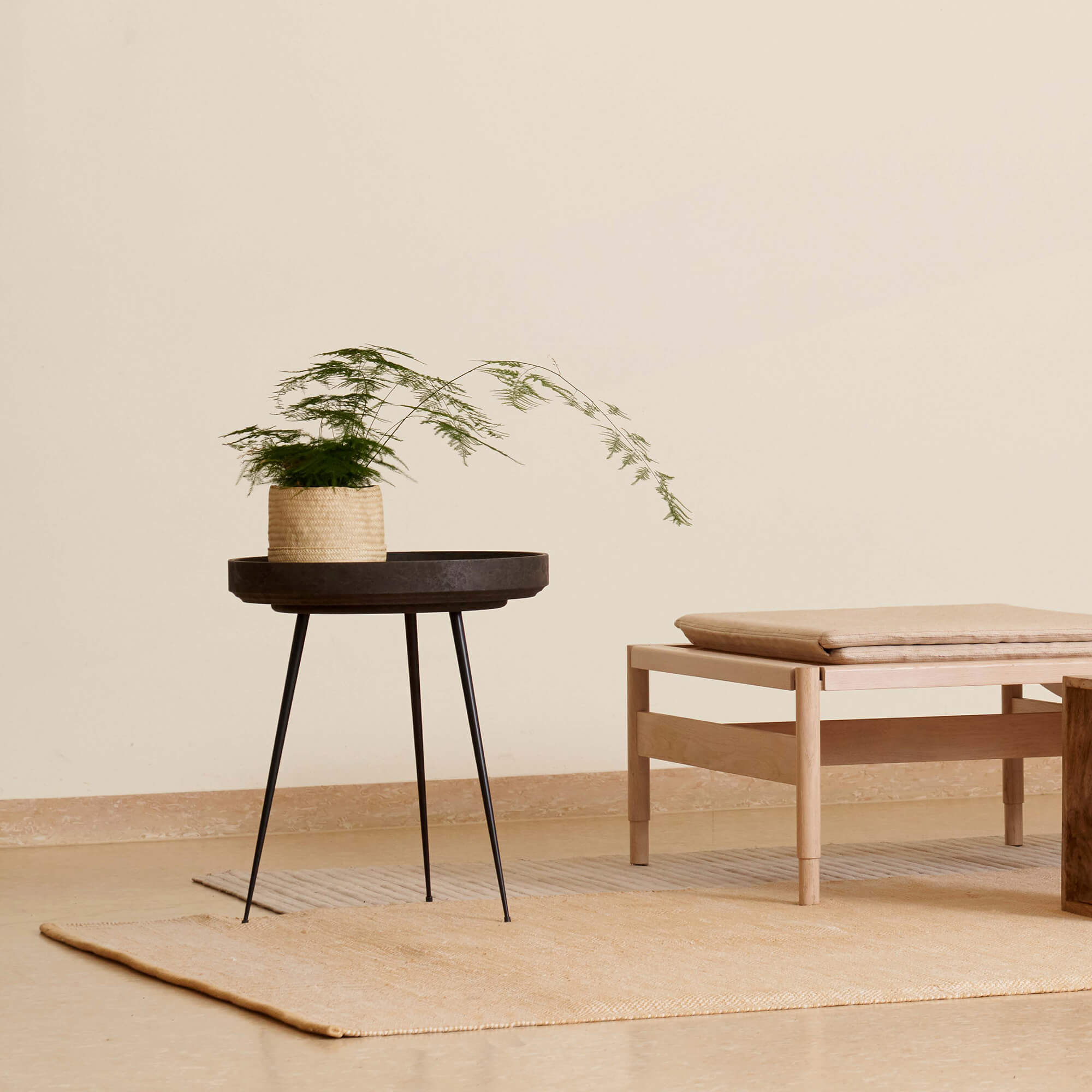 Eco Bowl Table - Coffee Waste Light (M_CWL)
