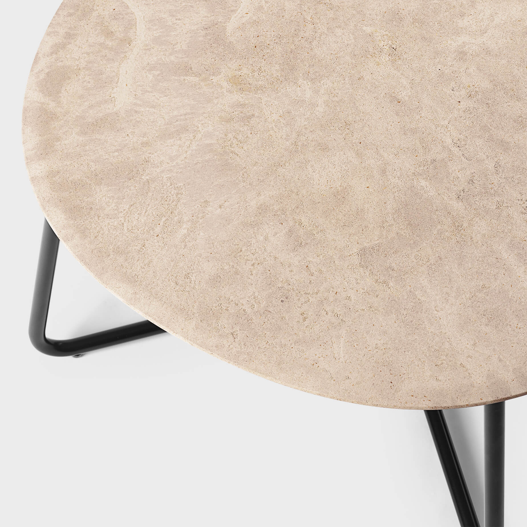 Lily Side Table - Wood Waste Grey (M_WWG) / Small