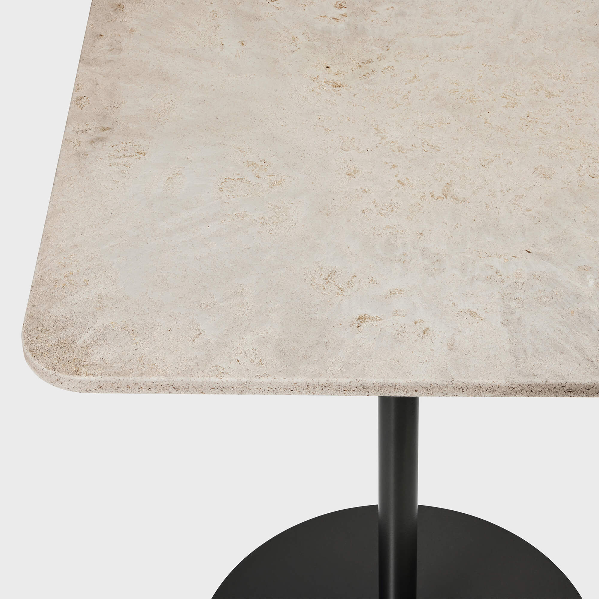 Mater Café Table - Wood Waste Grey (M_WWG) / Square