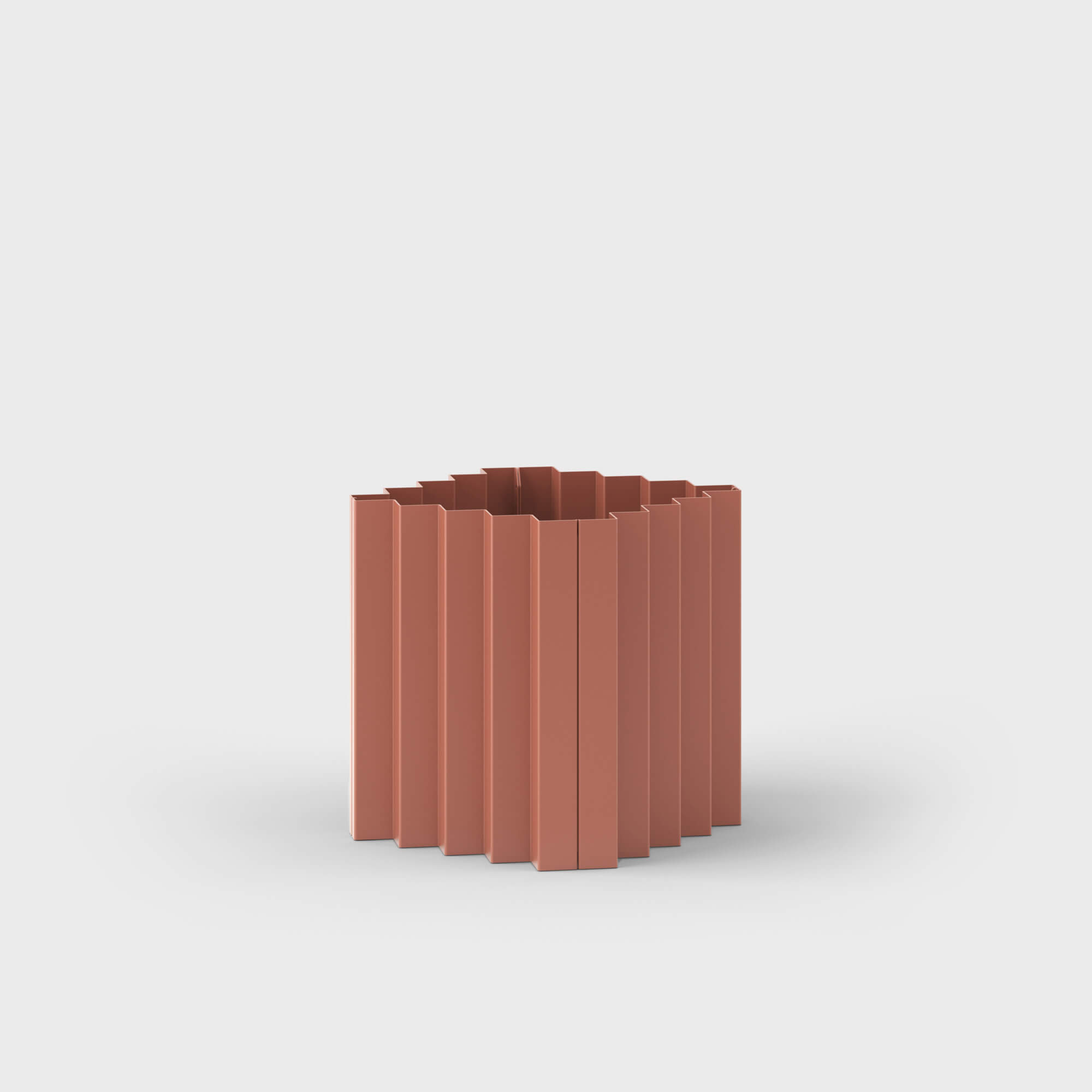 Tess Planter - Short Square / Terra Cotta (S-TC)