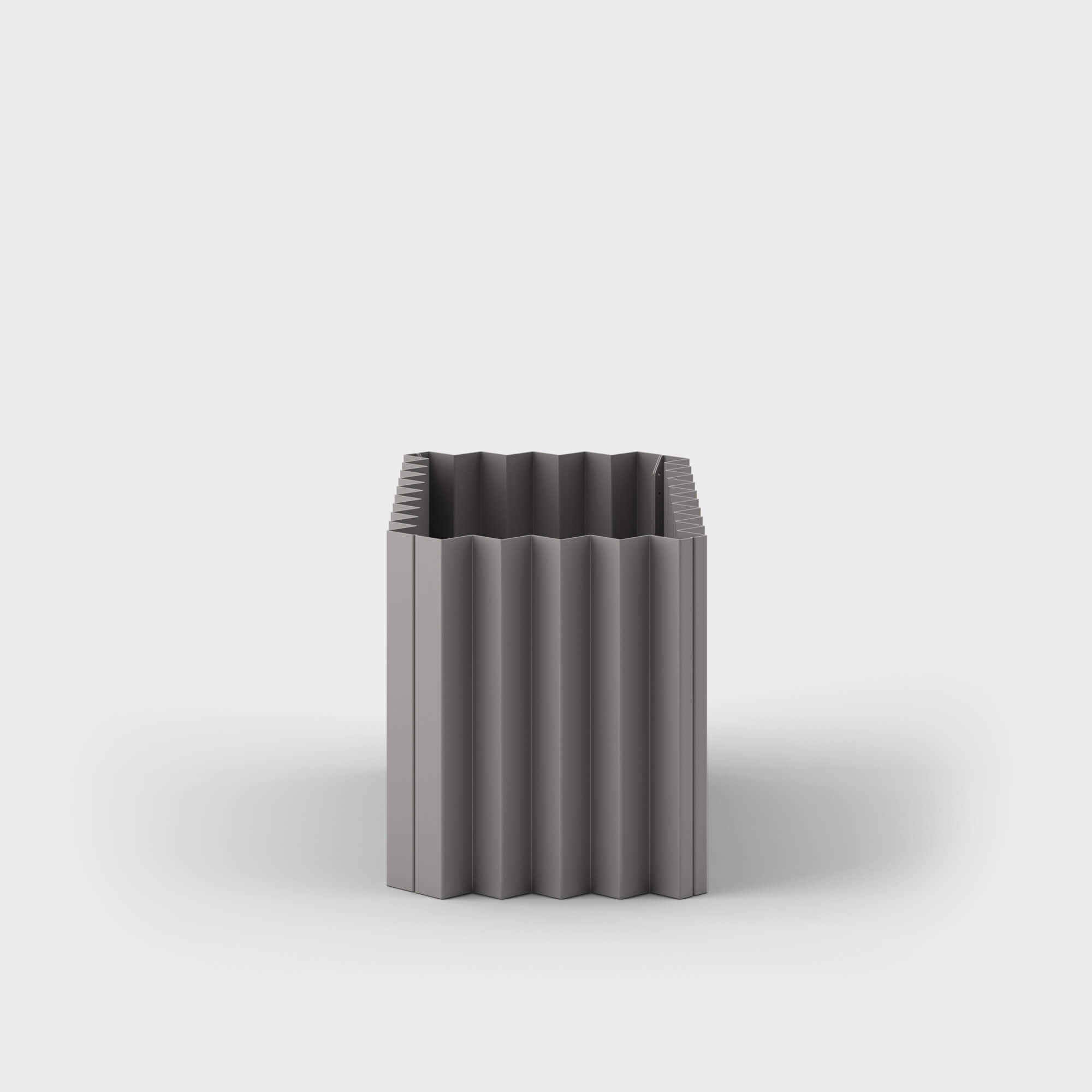Tess Planter - Short Rectangle / Stone (S-ST)