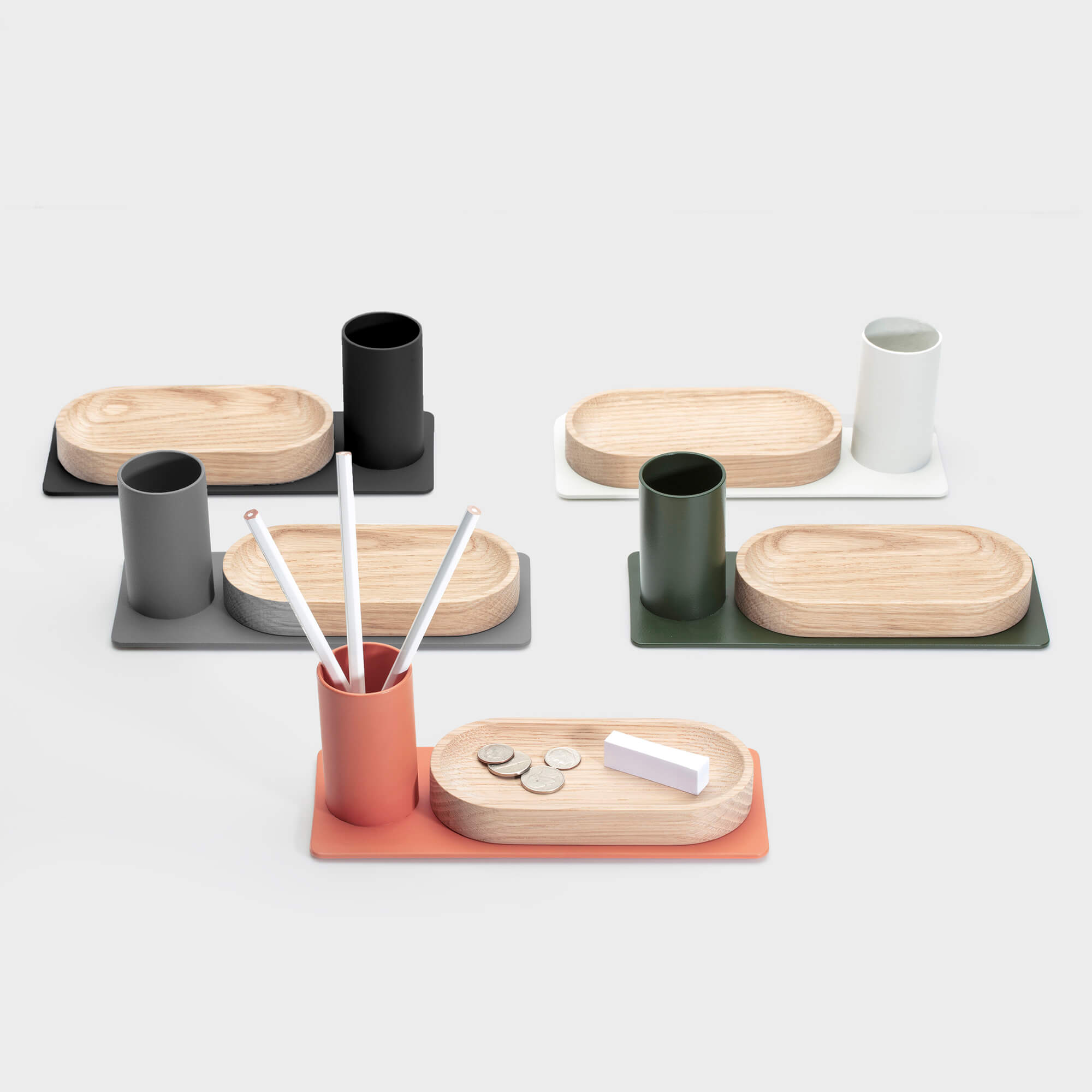 Cody Desktop Organizer - Charcoal (TR-K)
