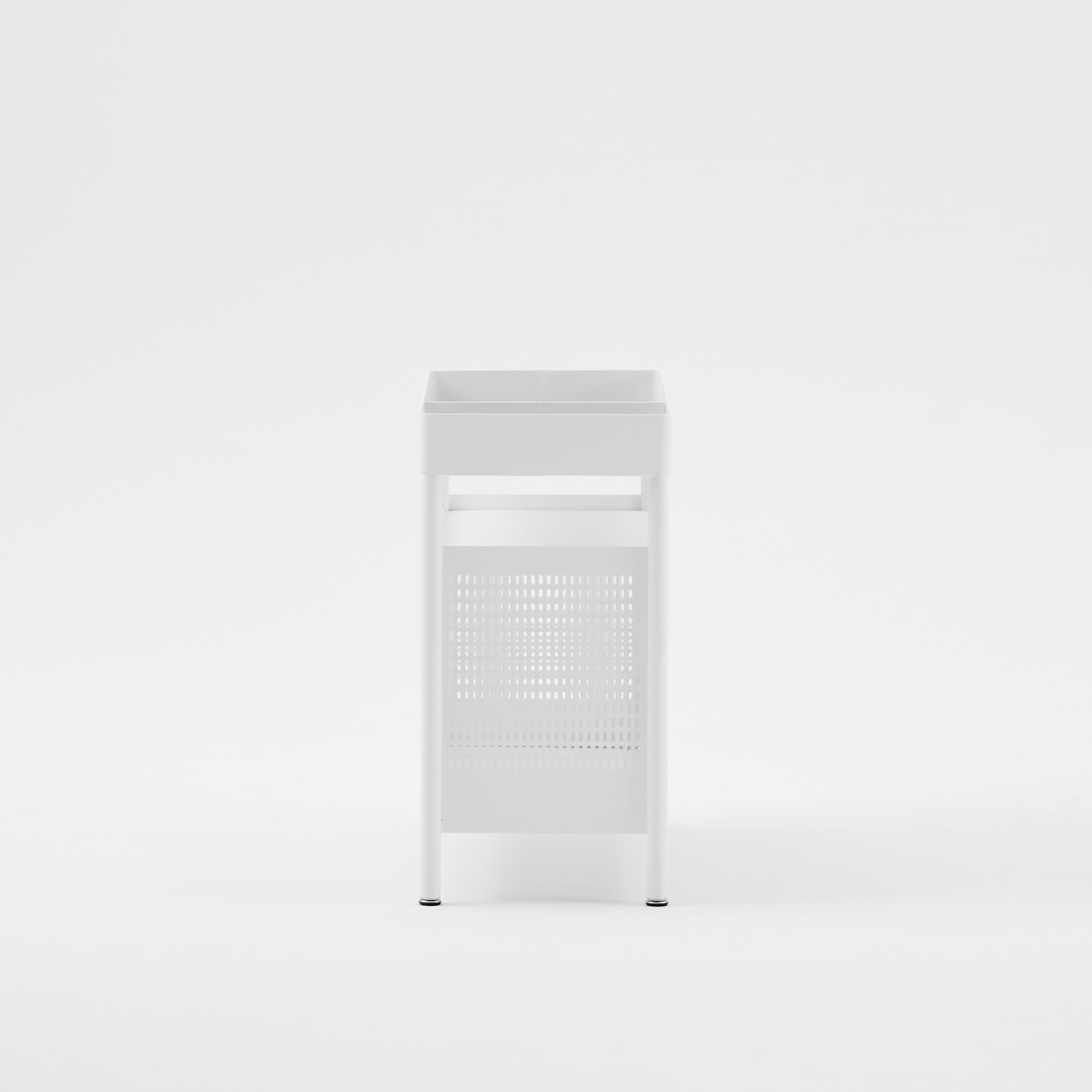 Nomad Storage Cart - Smooth Plaster (TR_PLS) / No Casters