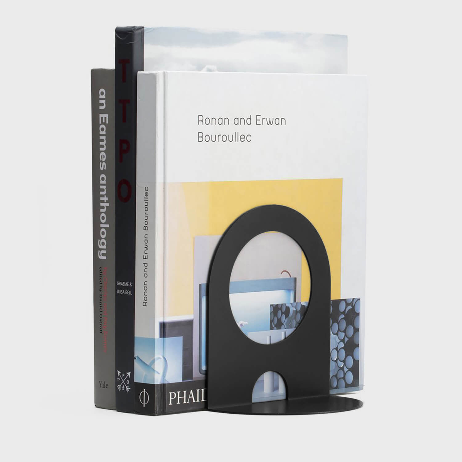 Perry Bookends - Charcoal (TR-F)