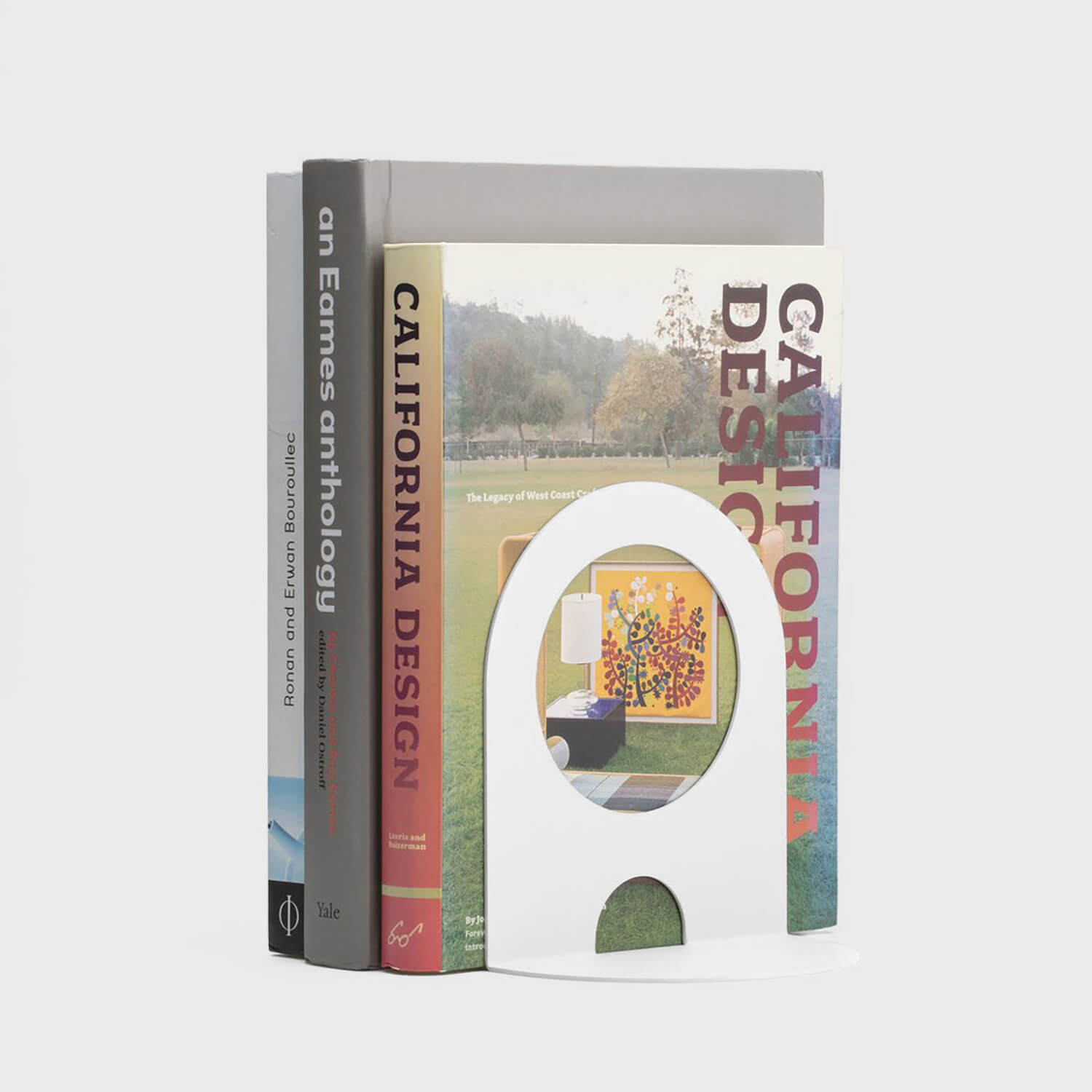 Perry Bookends - Smooth Plaster (TR-PLS)
