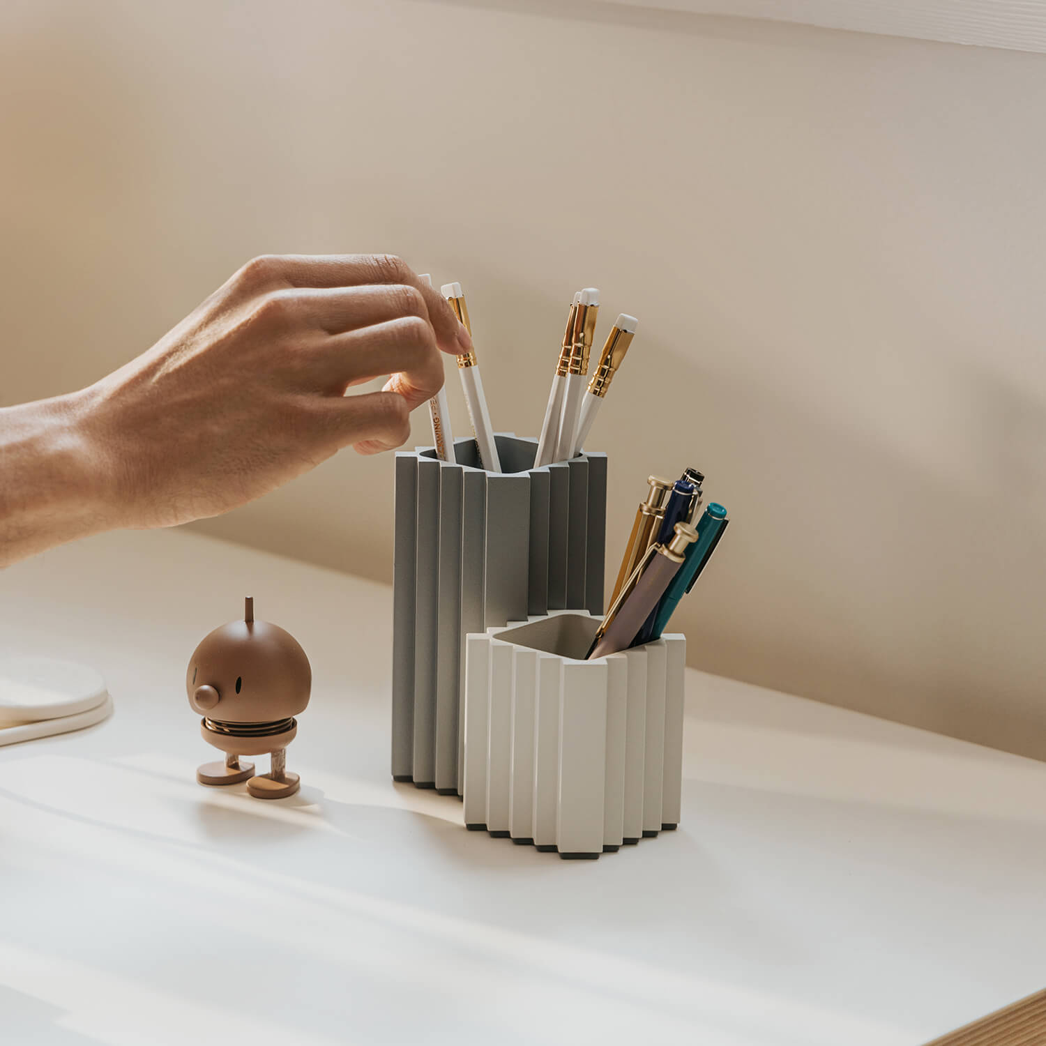 Tess Mini Planters/Pencil Cups (Set of 3) - Tess Mini Colors (MM_EC)