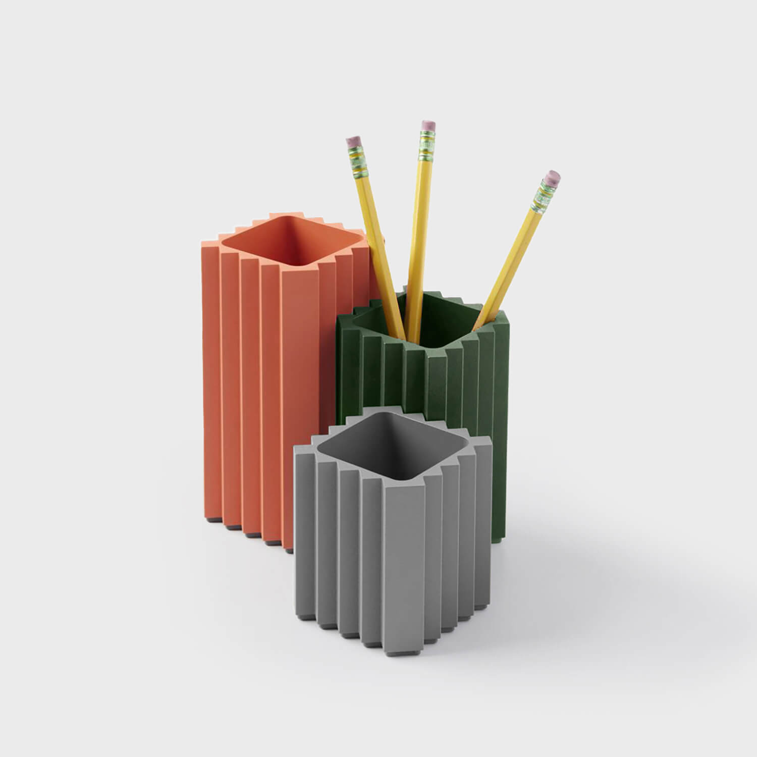 Tess Mini Planters/Pencil Cups (Set of 3) - Tess Mini Colors (MM_EC)