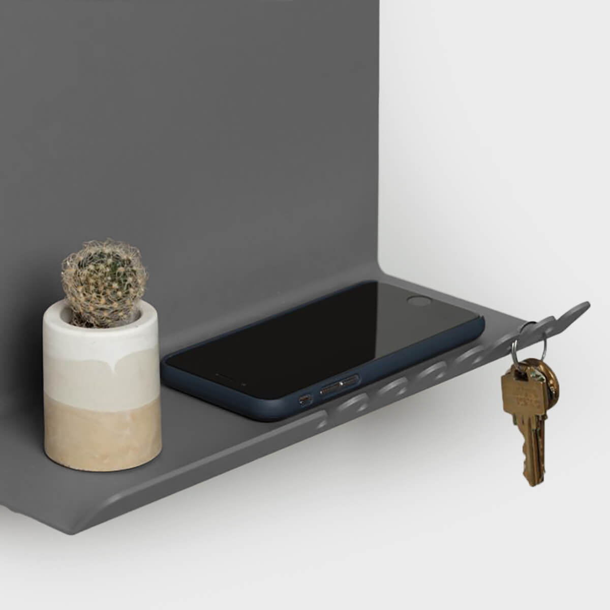 Walter Wall Shelf - Charcoal (TR-F) / Small
