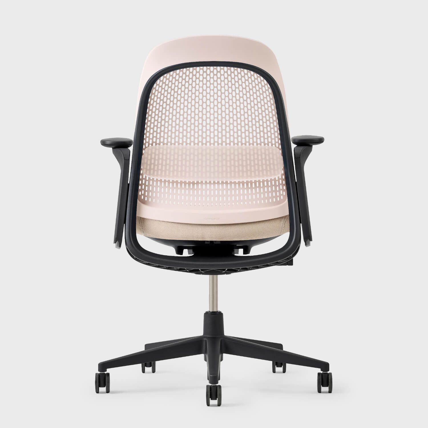 Breck Office Chair - Blush (2AV-IK) / Black (TR-F)