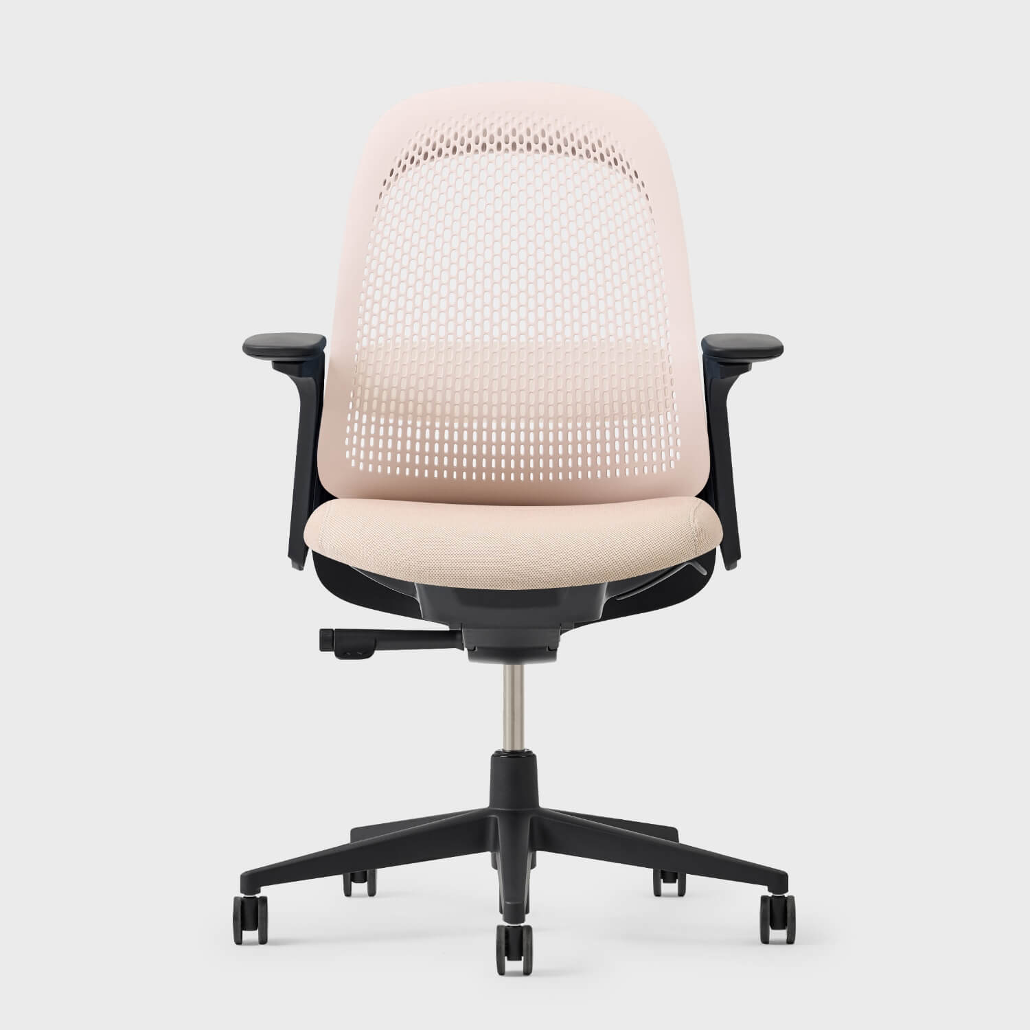 Breck Office Chair - Blush (2AV-IK) / Black (TR-F)