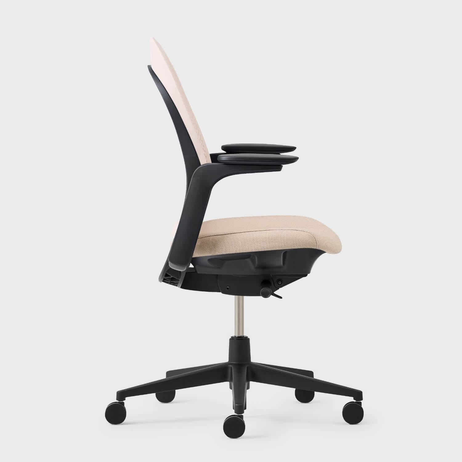 Breck Office Chair - Blush (2AV-IK) / Black (TR-F)