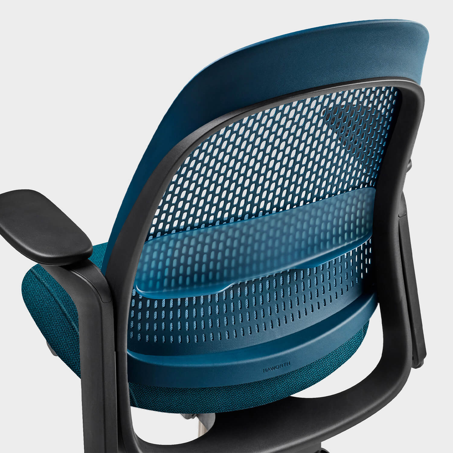 Breck Office Chair - Lagoon (3J-16) / Black (TR-F)