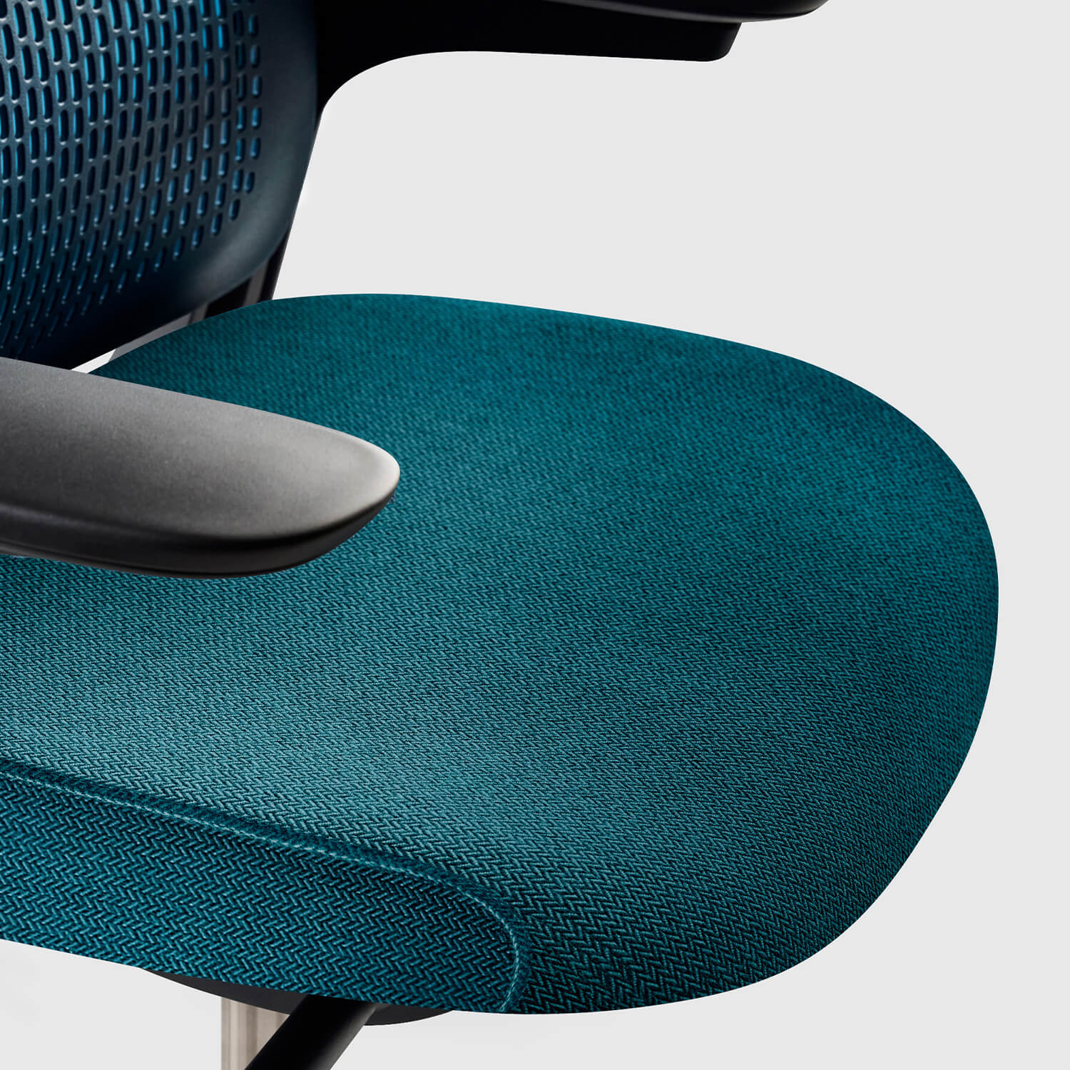 Breck Office Chair - Lagoon (3J-16) / Black (TR-F)