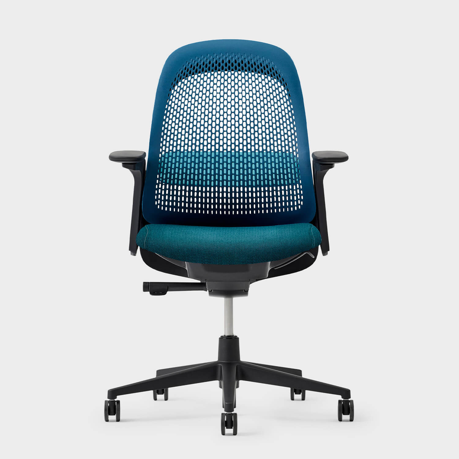 Breck Office Chair - Lagoon (3J-16) / Black (TR-F)