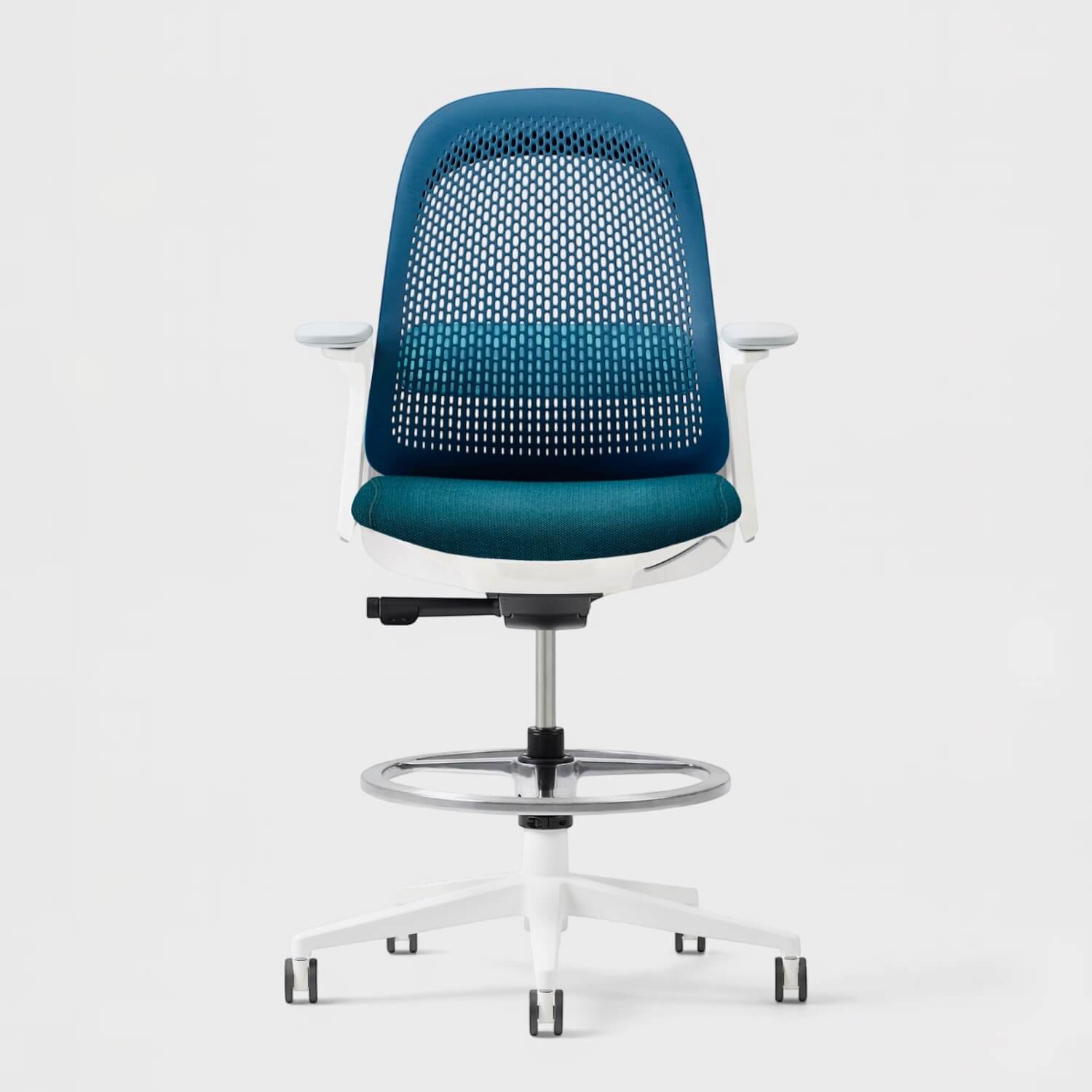 Breck Stool - Lagoon (3J-16) / Snow (TR-UFM)