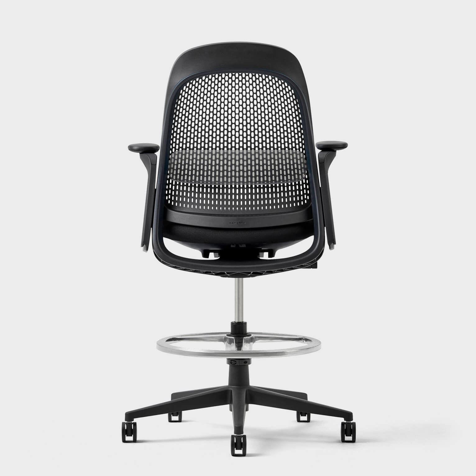 Breck Stool - Coal (3A-18) / Black (TR-F)