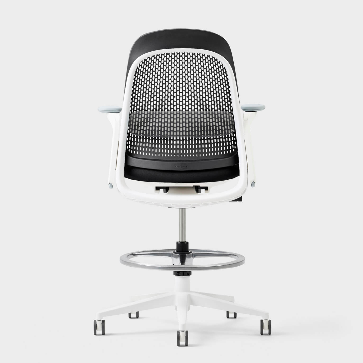 Breck Stool - Coal (3A-18) / Snow (TR-UFM)