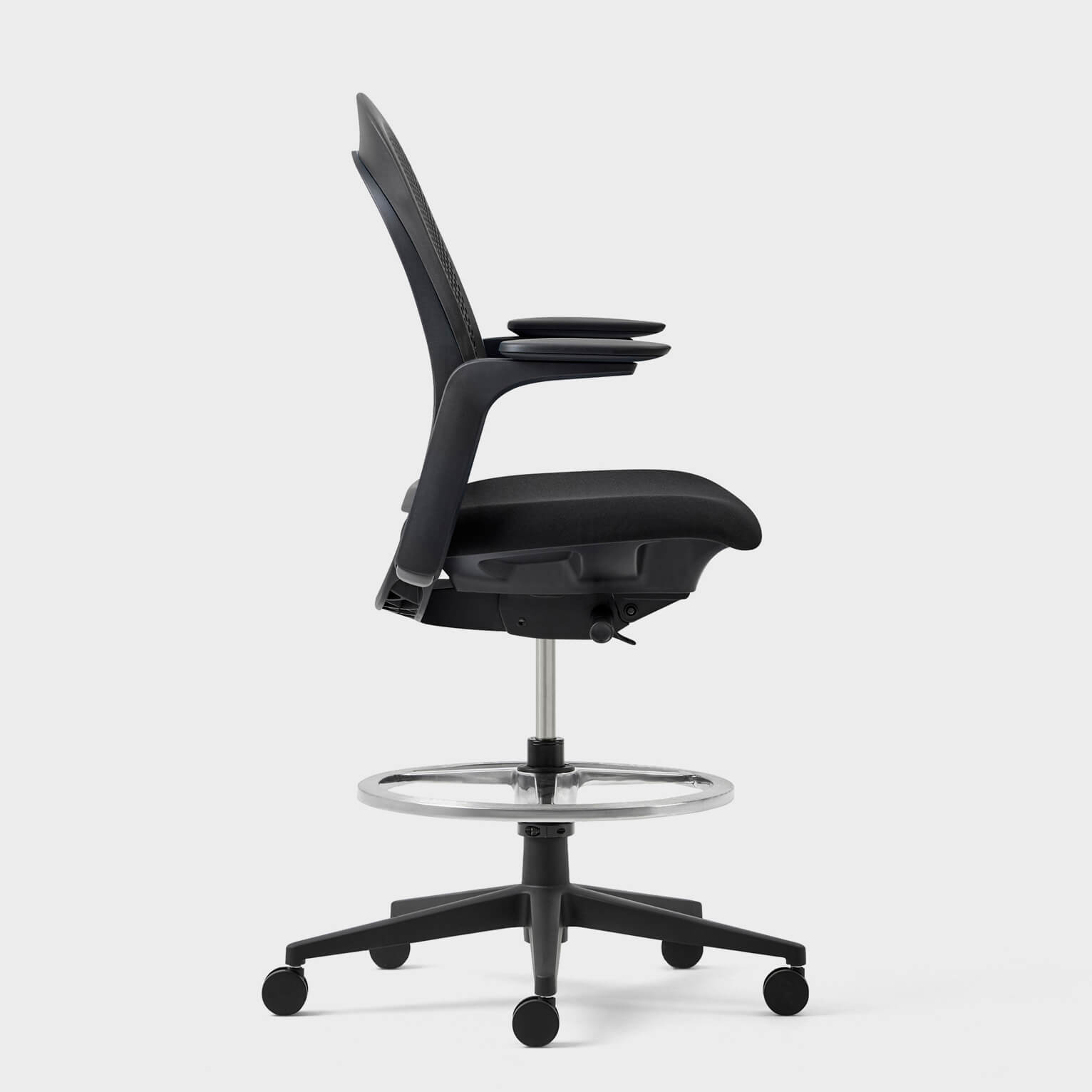 Breck Stool - Coal (3A-18) / Black (TR-F)