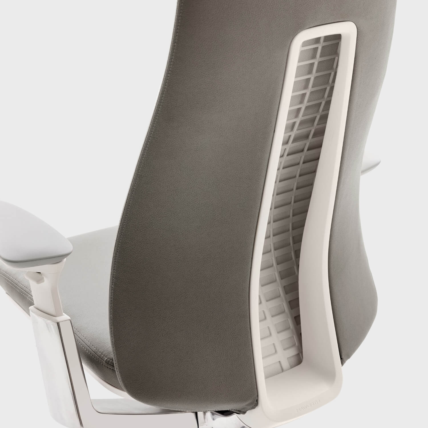 Fern Leather Outlet Chair - Brisa Ash (XG-22)