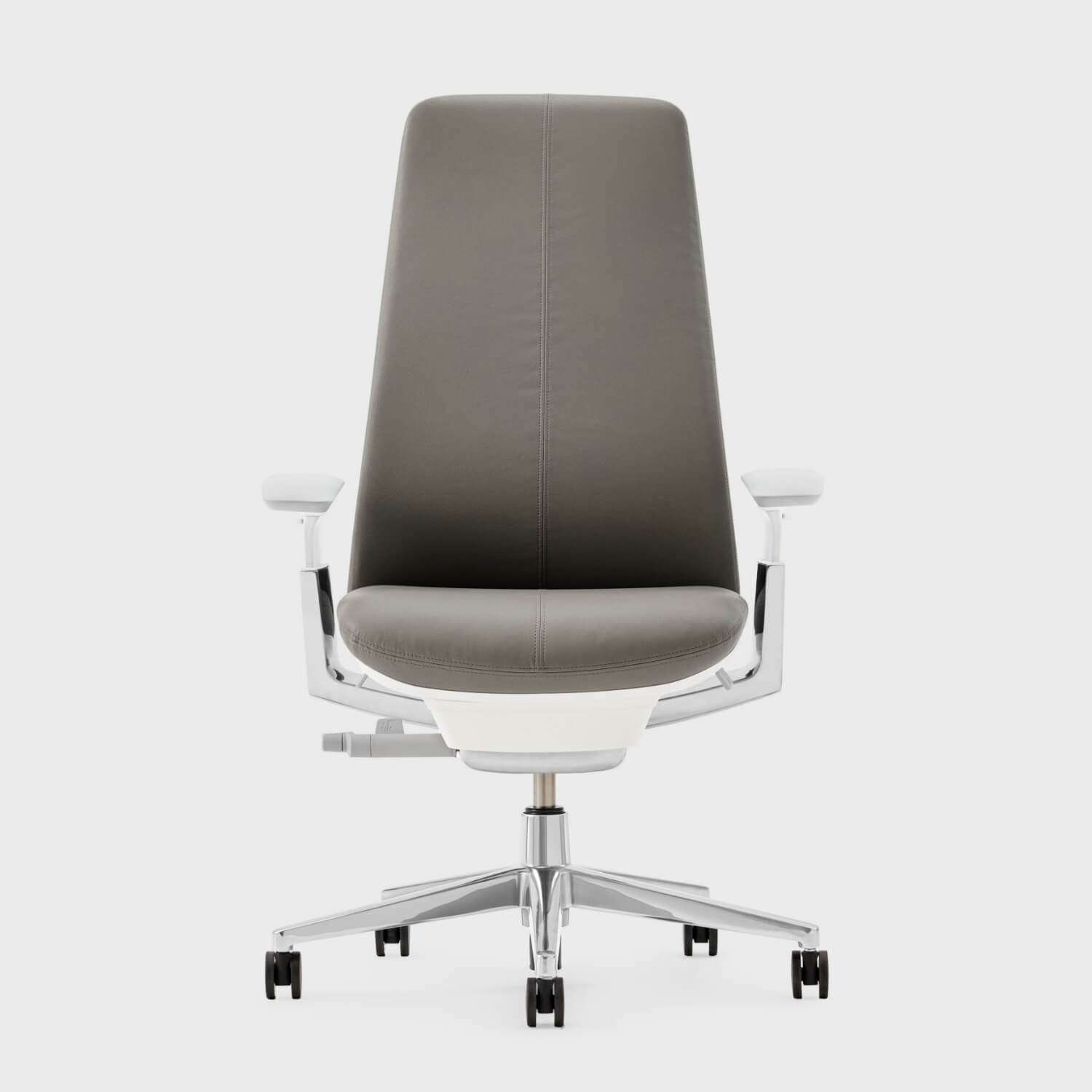 Fern Leather Outlet Chair - Brisa Ash (XG-22)