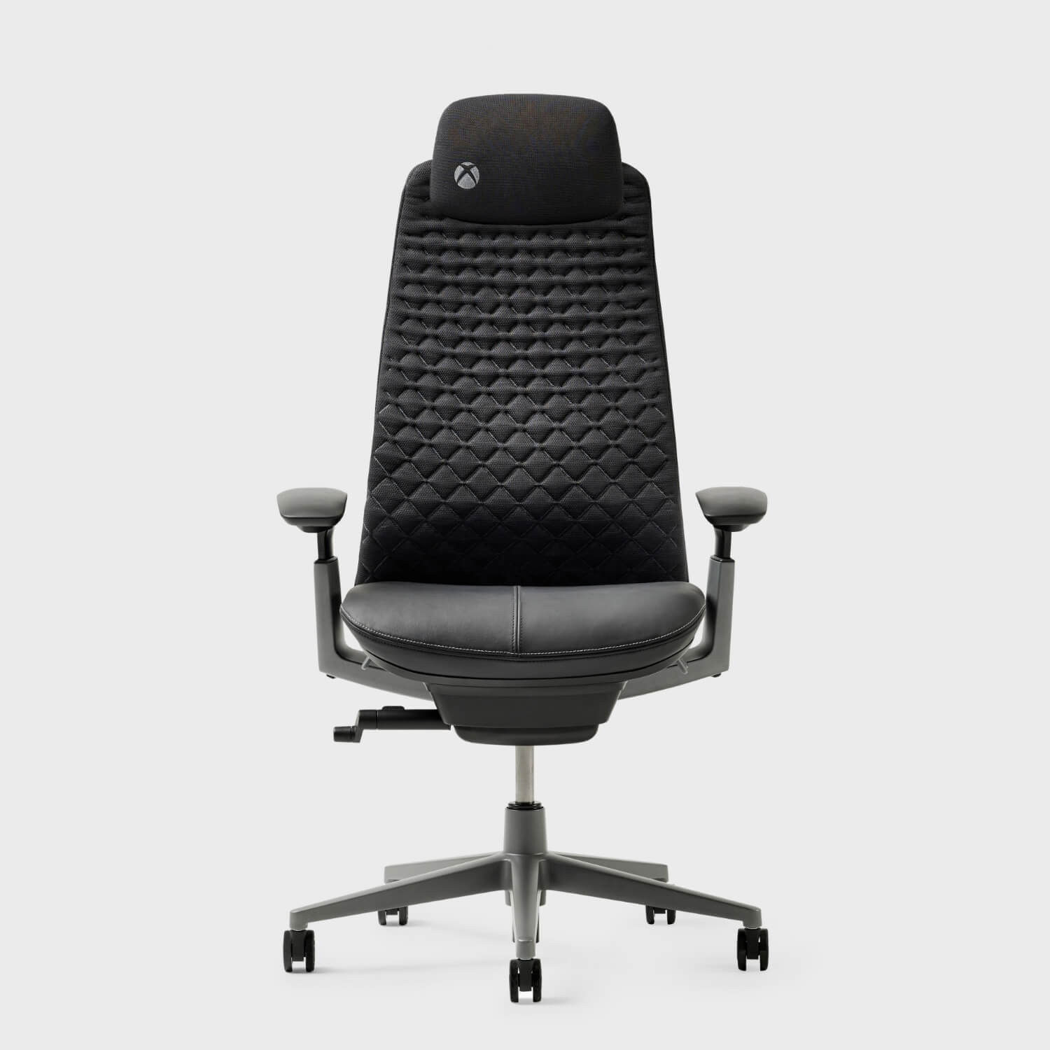 Haworth x Xbox: Fern Gaming Chair - Digital Knit / Black (XQ2_CB) / No