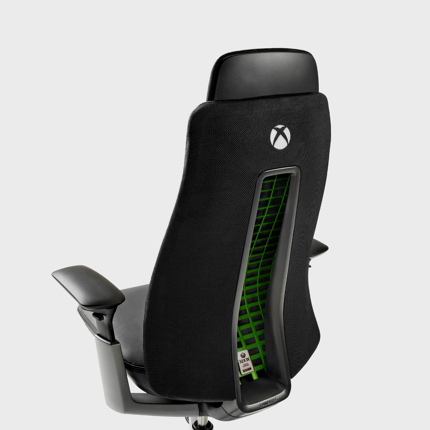 Haworth x Xbox: Fern Gaming Chair - Digital Knit / Black (XQ2_CB) / No