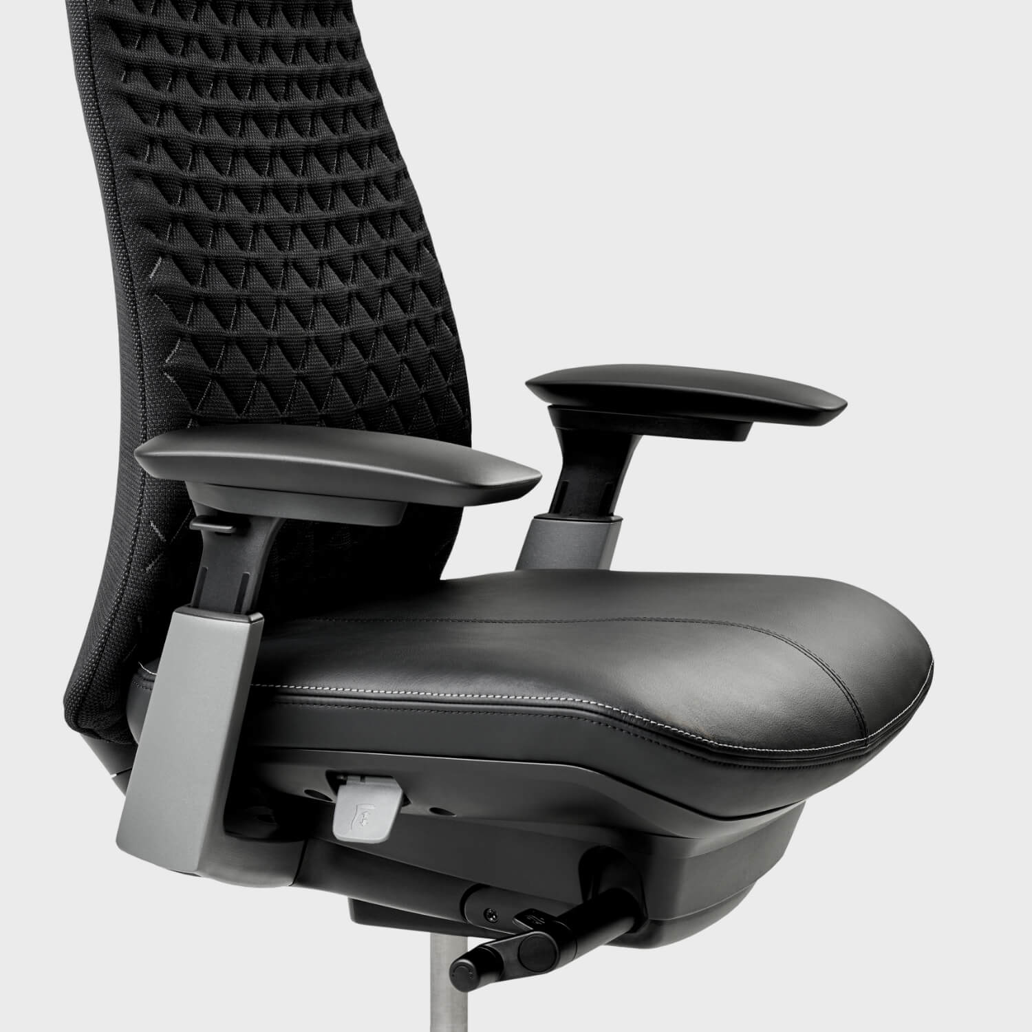 Haworth x Xbox: Fern Gaming Chair - Digital Knit / Black (XQ2_CB) / No