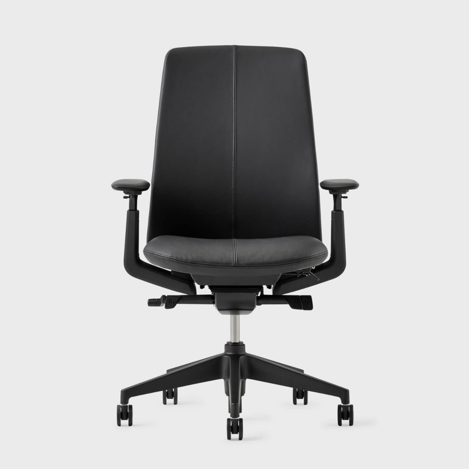 Soji Leather Outlet Chairs - No / Yes