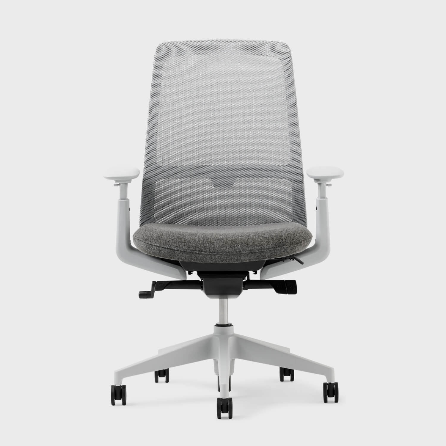 Soji Mesh Outlet Chair - Steel - Steel (6M_AR)