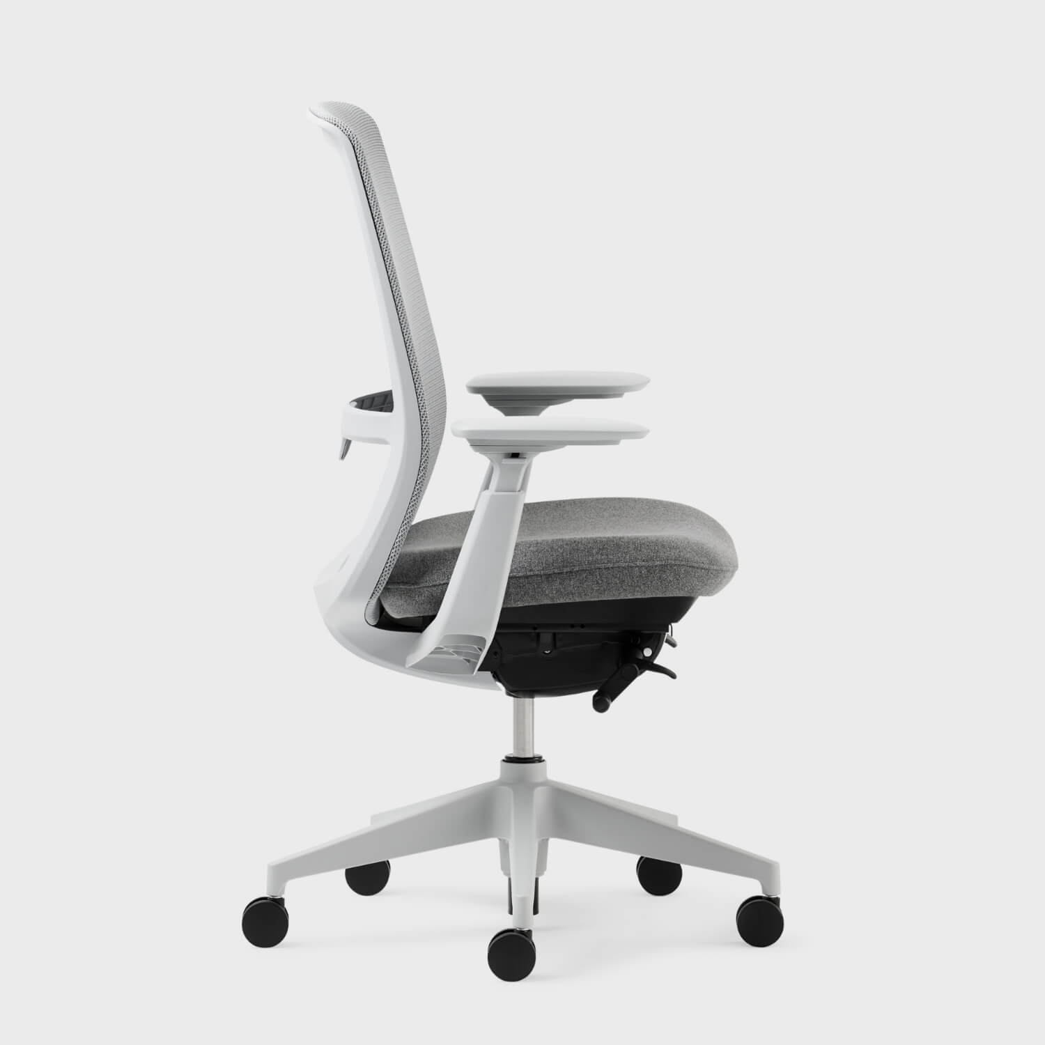 Soji Mesh Outlet Chair - Steel - Steel (6M_AR)