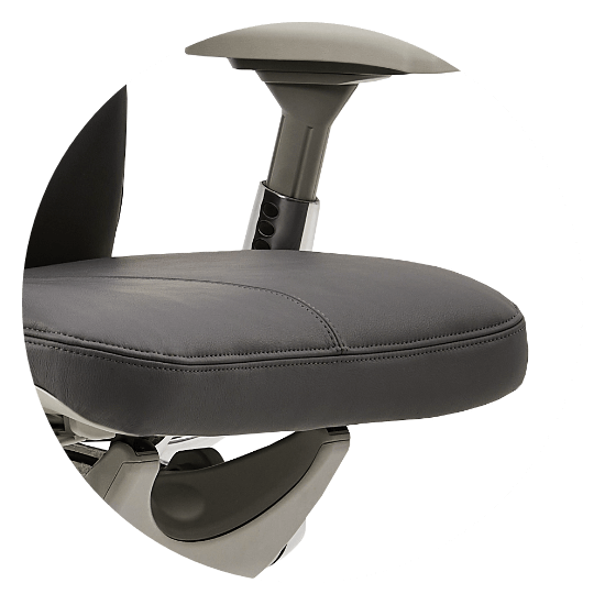 Zody Leather Office Chair Haworth Store