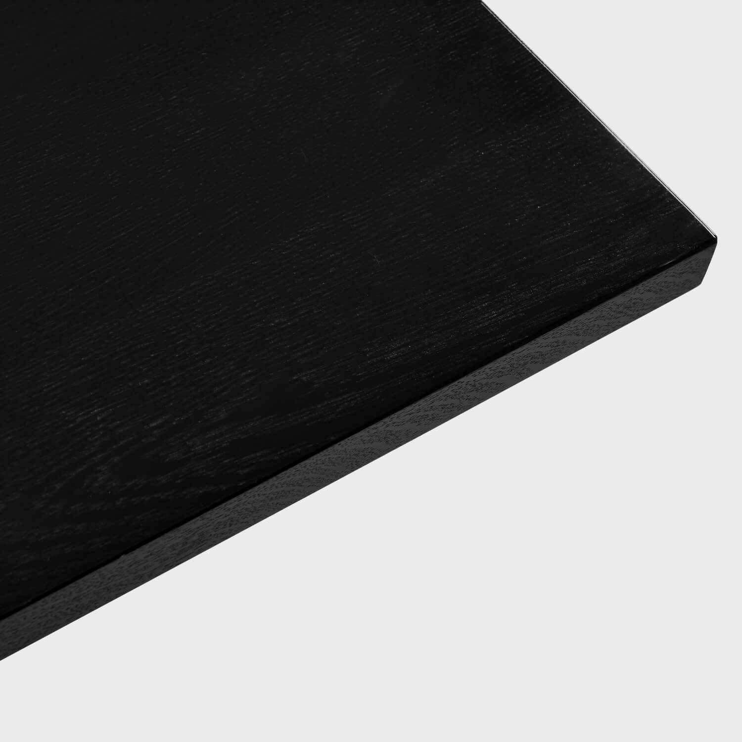 Elements Wood Top Tapered Leg Desk - Wood/29X58 / Tapered Leg / Ink on Ash (S_IA)/Moss (S_FM)