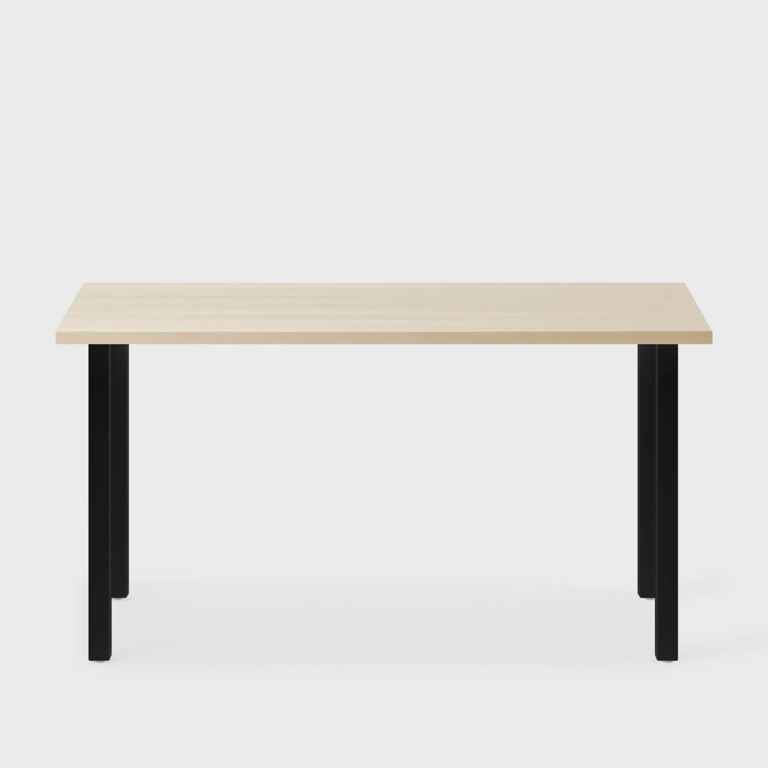 Elements Laminate Top Skinny Leg Desk - Laminate/29X58 / Skinny Leg / Field Elm (H_KP)/Charcoal (TR_K)
