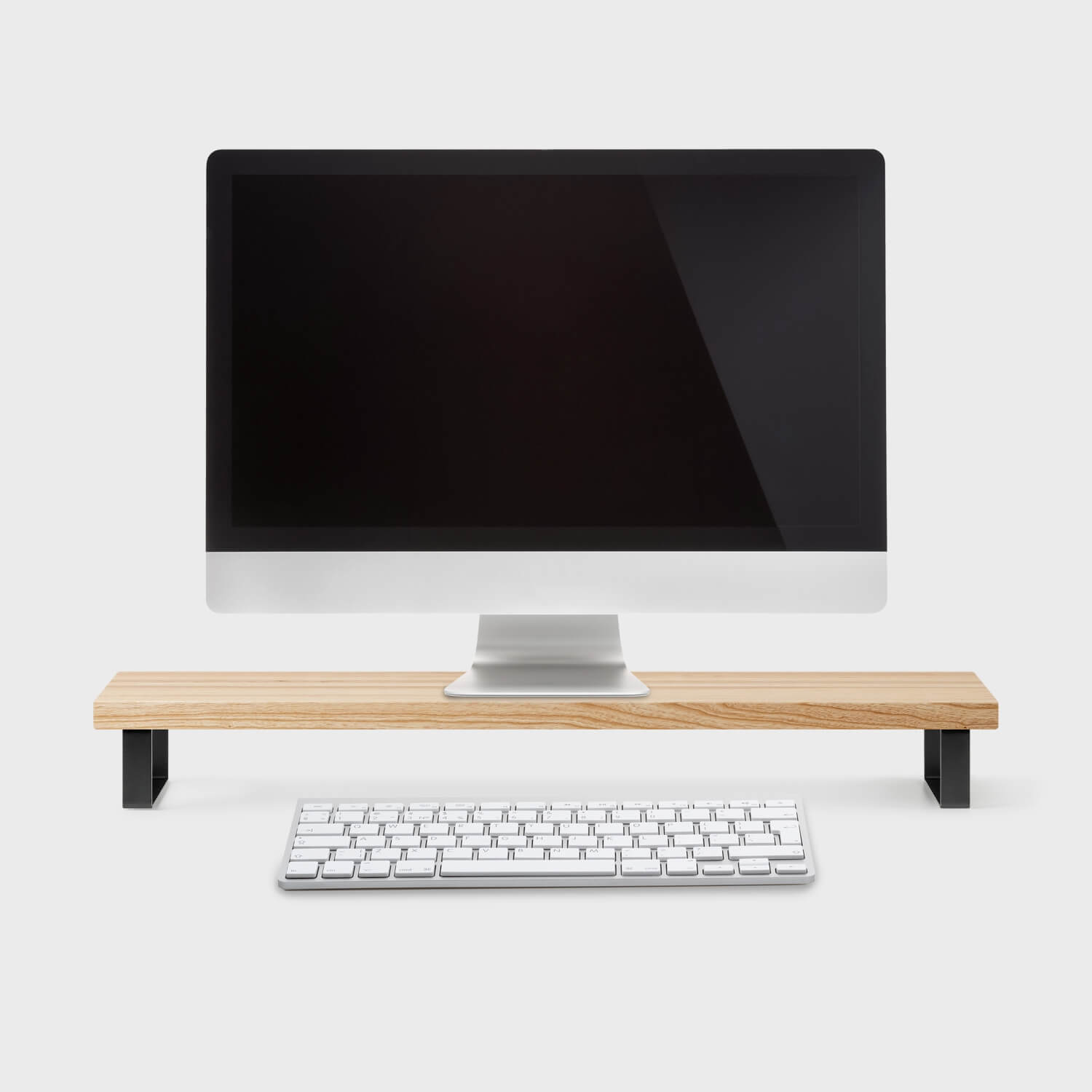 Elements Monitor Stand - Clear on Ash (S_CA) / Charcoal (TR-K)