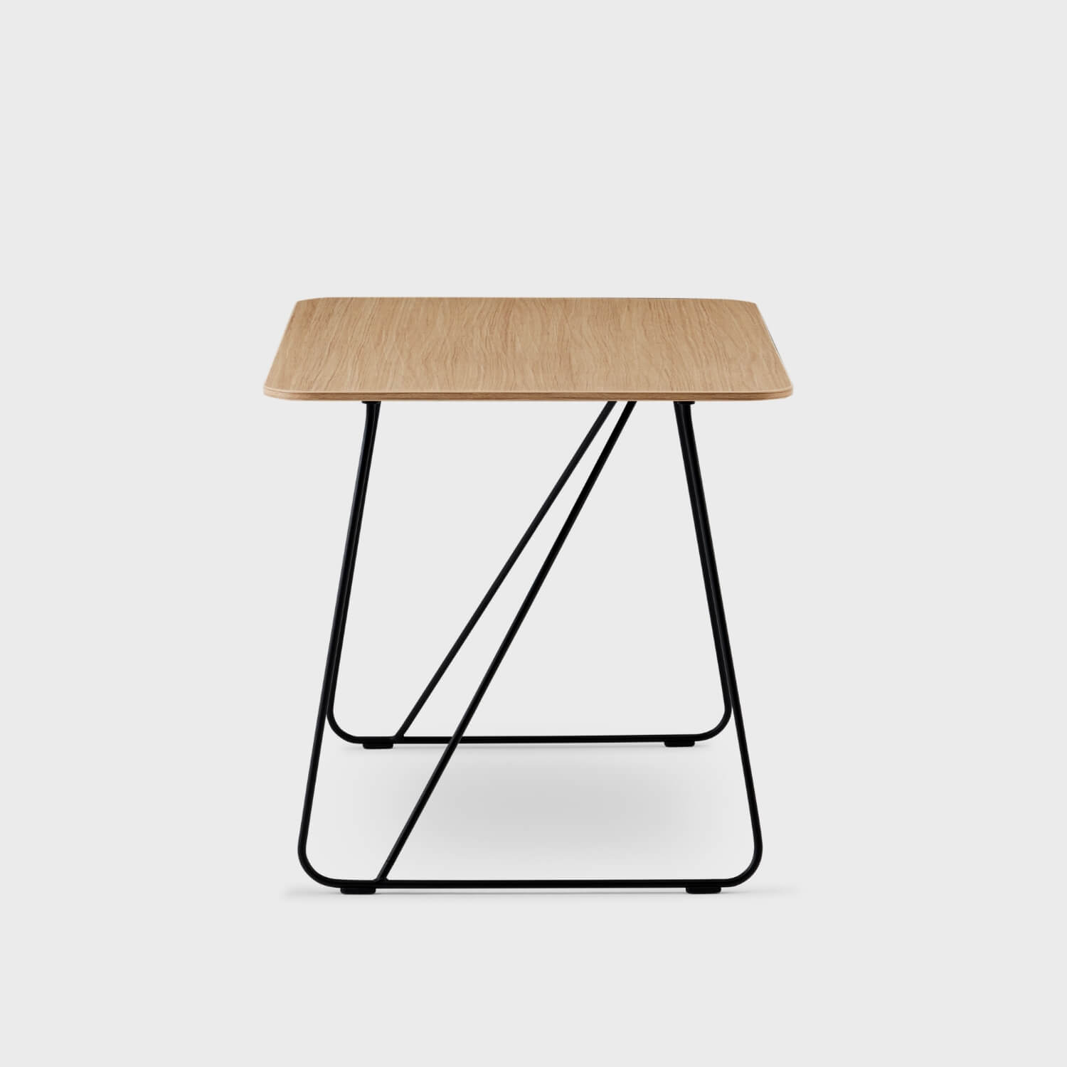 Market Wire Frame Desk - Landmark (H-KM) / Charcoal (TR-F)
