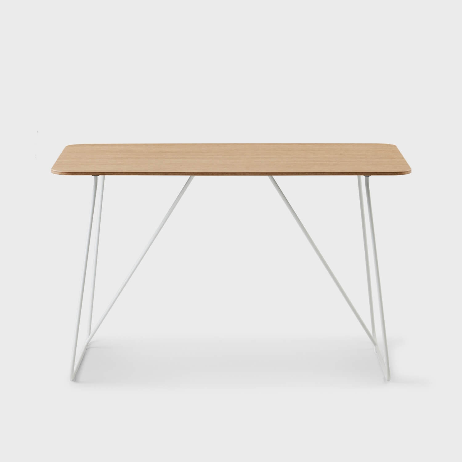 Market Wire Frame Desk - Landmark (H-KM) / Smooth Plaster (TR-PLS)
