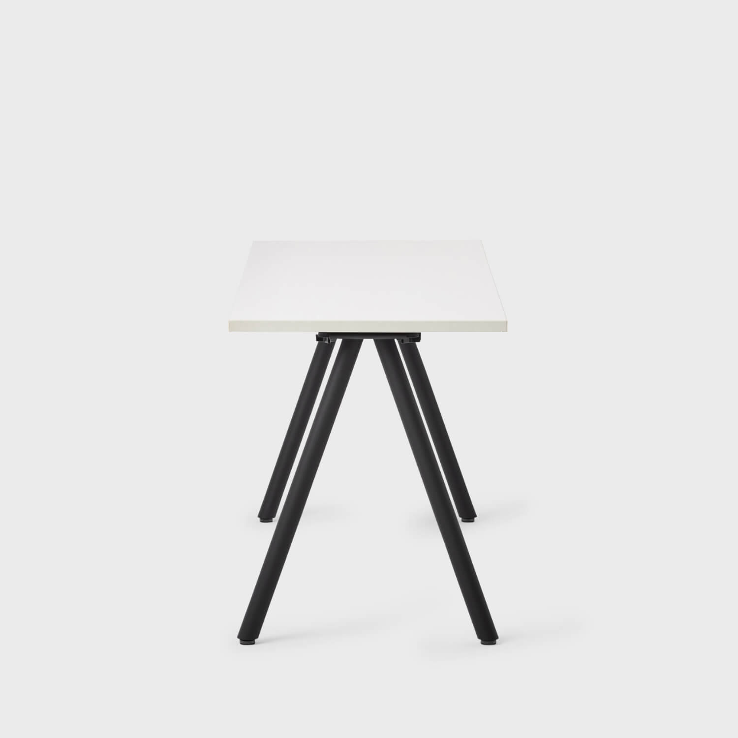 Metro Desk - Linen (H-WL) / 24 x 48 / Black (TR-K)