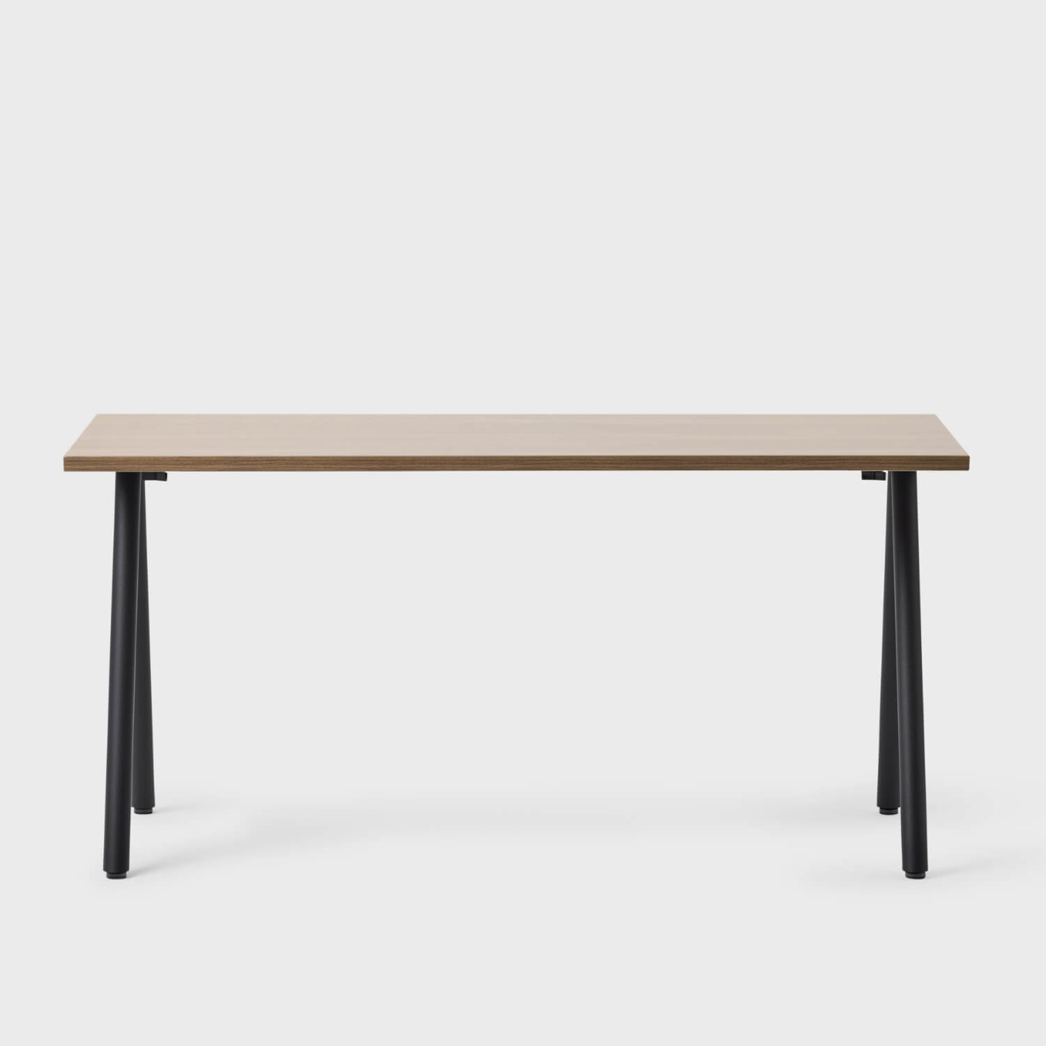Metro Desk - Neo Walnut (H-KL) / 24 x 48 / Black (TR-K)