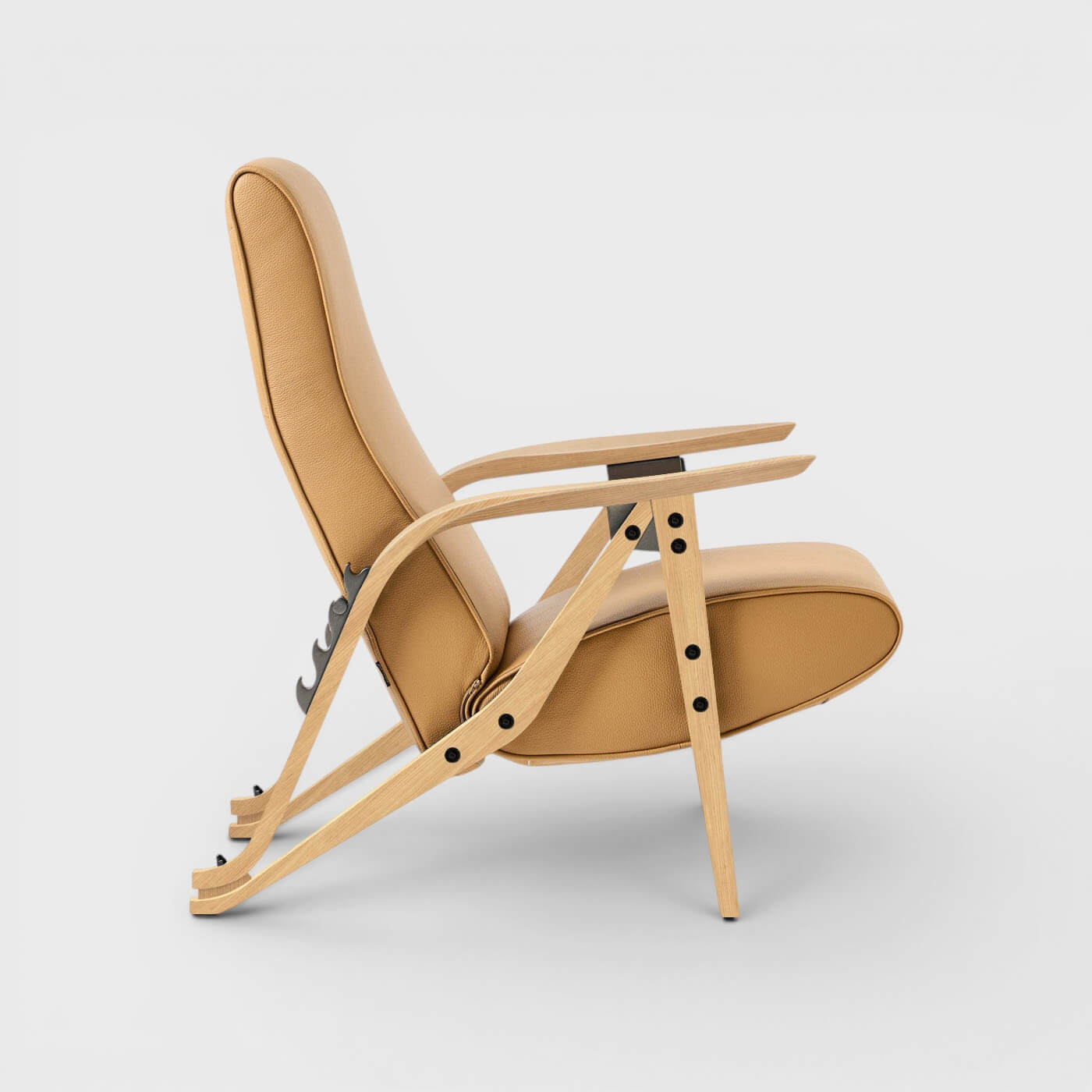 Gilda CM Lounge Chair - Nappa Leather - Cognac (ES-201)