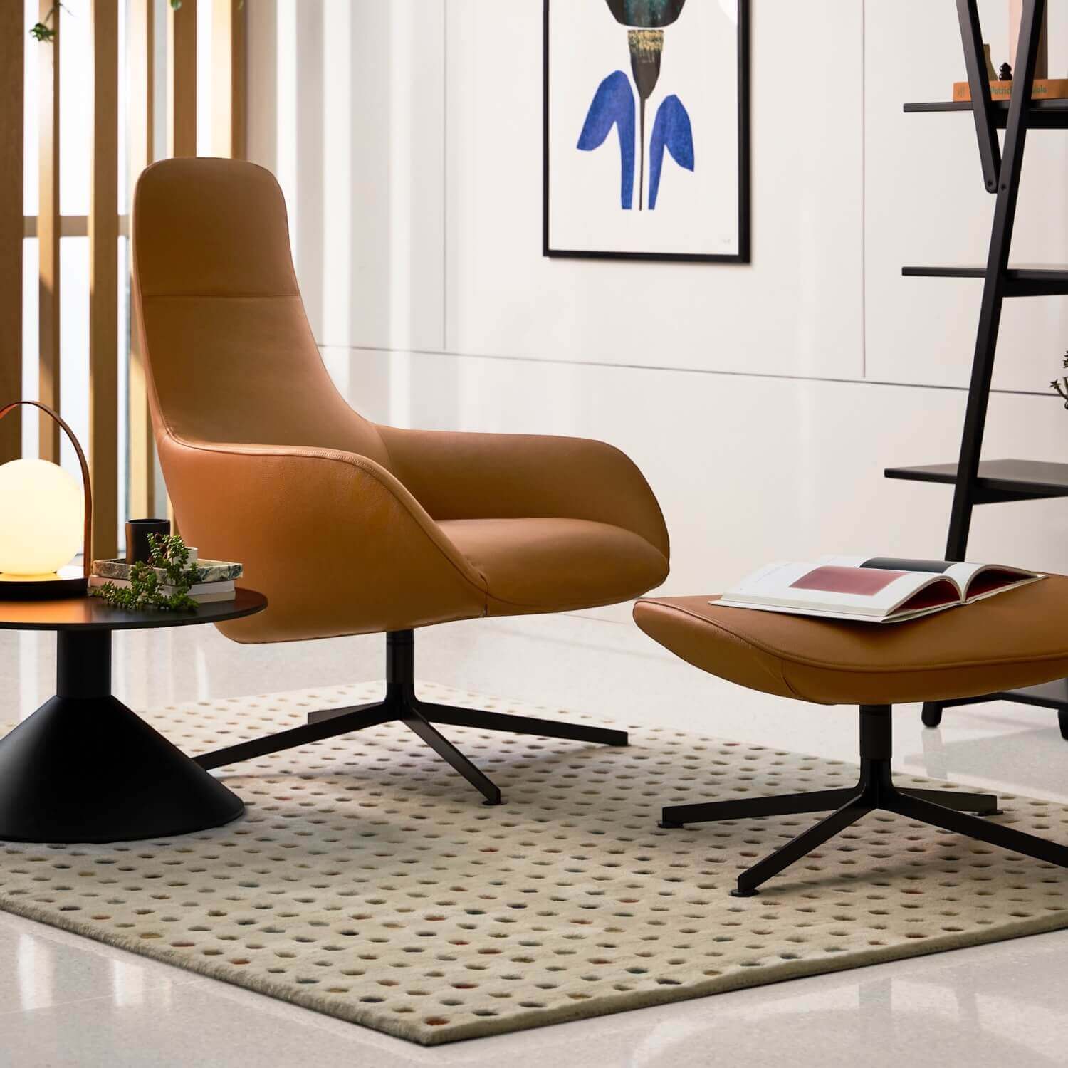 Kent Lounge Chair - Hallingdal 126 (GU-126)