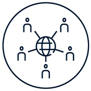An icon representing Mandate hybrid work policy